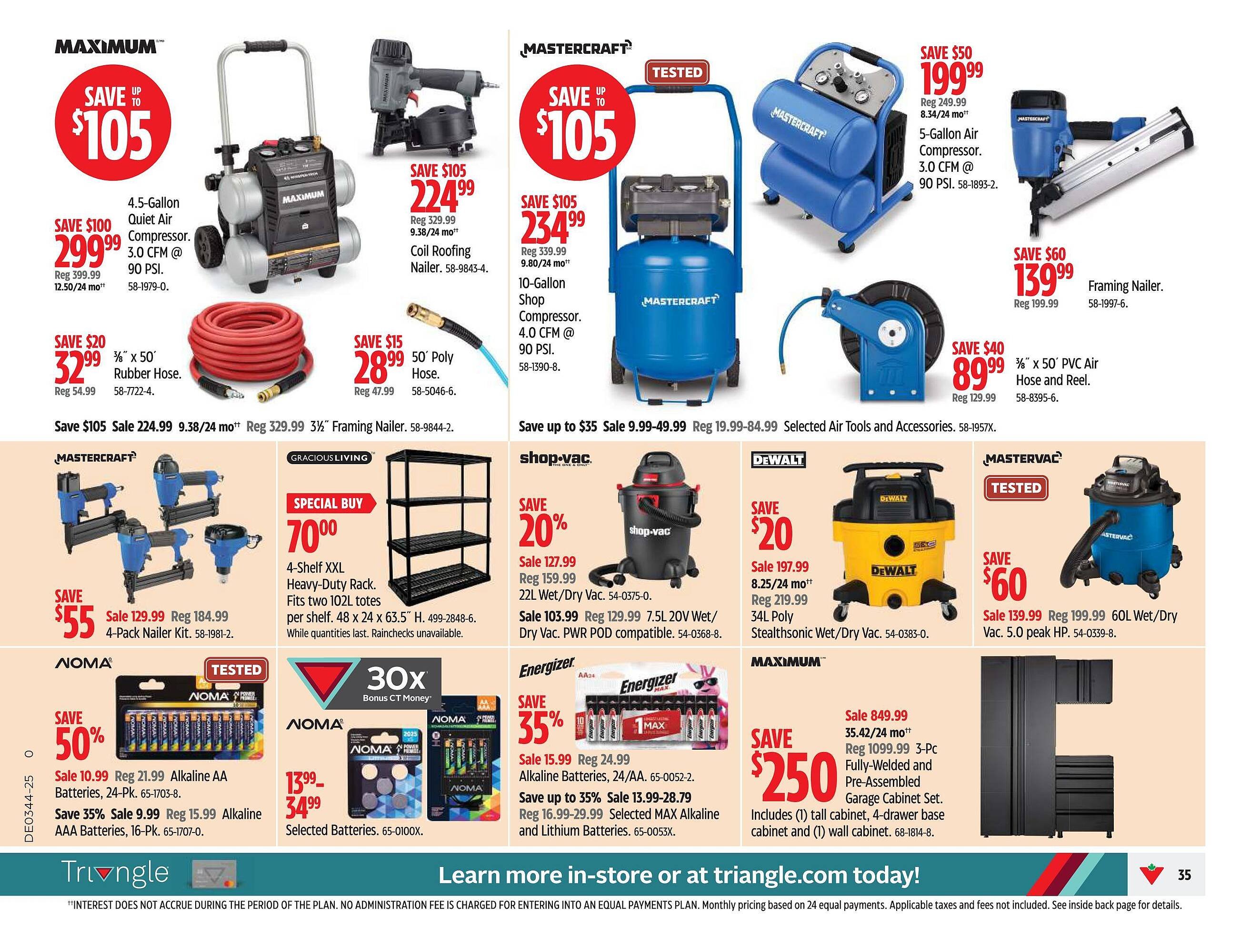 Canadian Tire flyer