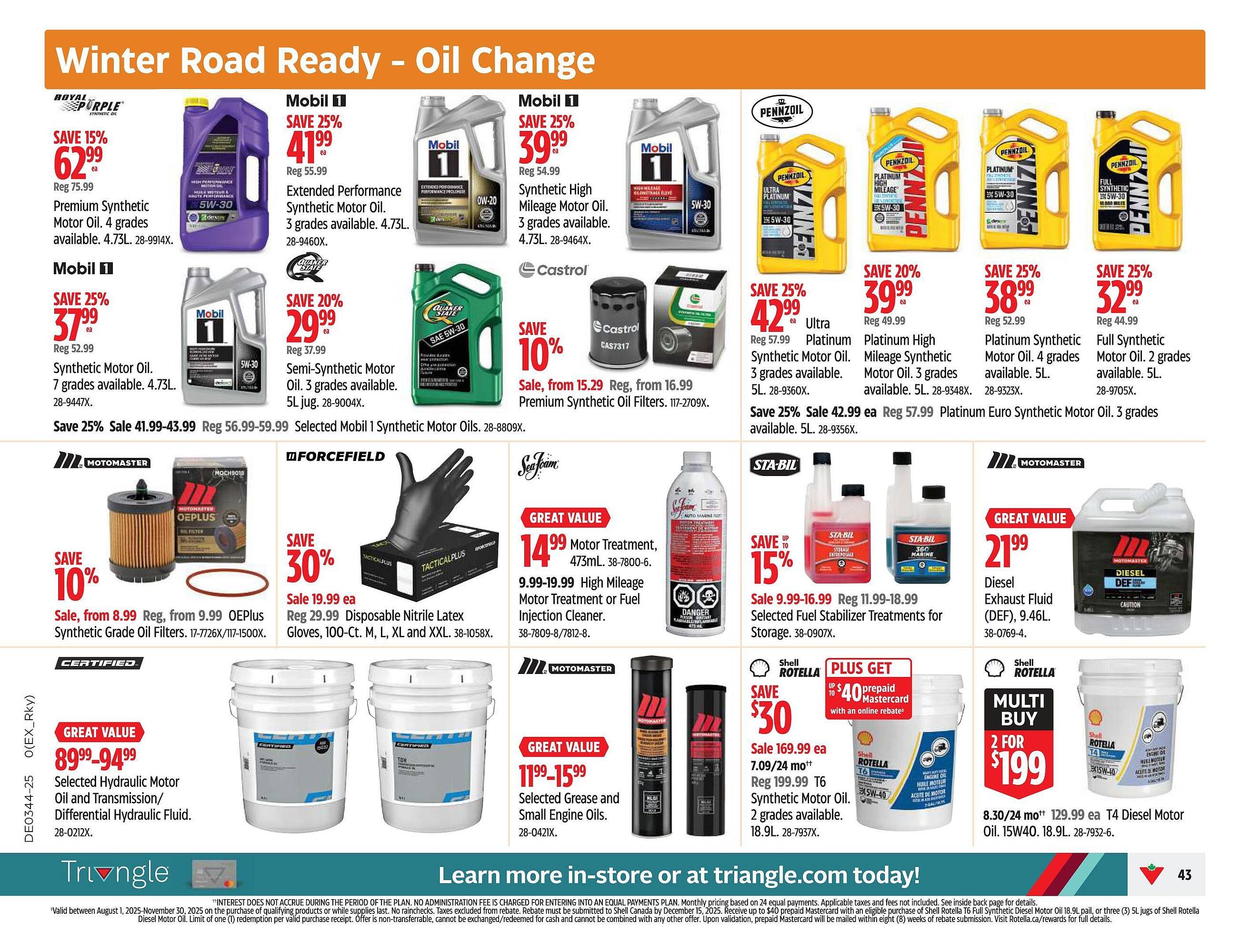 Canadian Tire flyer