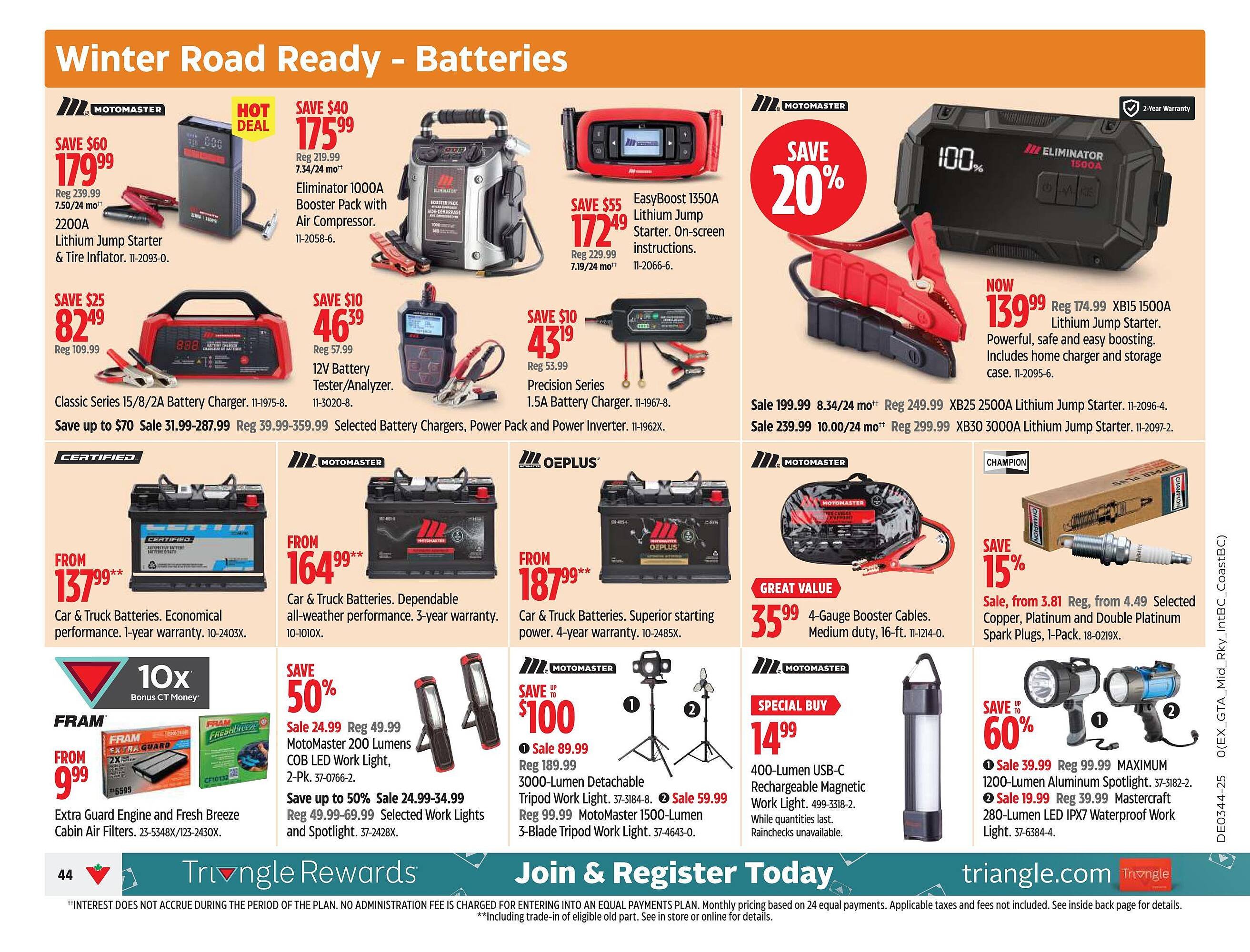 Canadian Tire flyer
