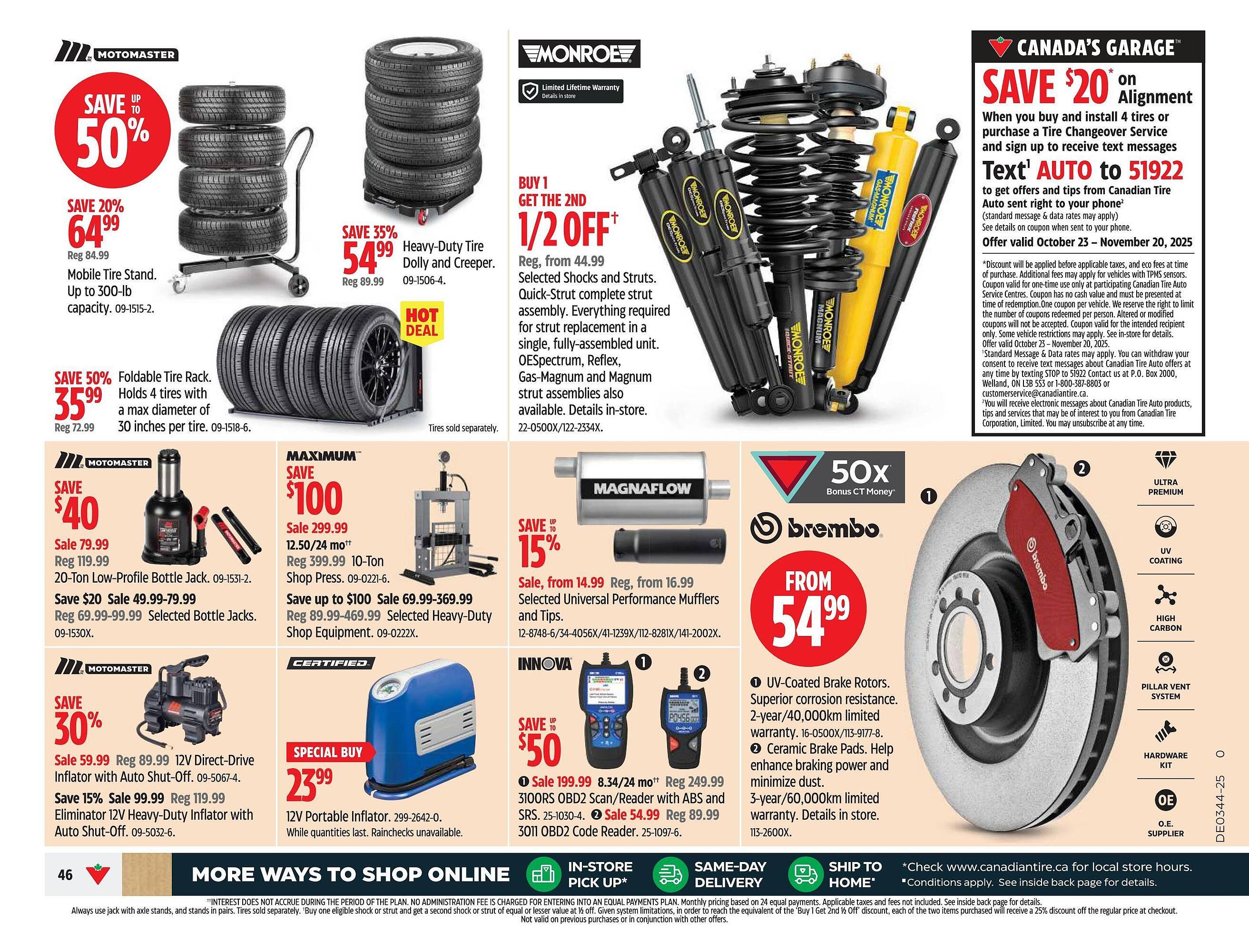 Canadian Tire flyer