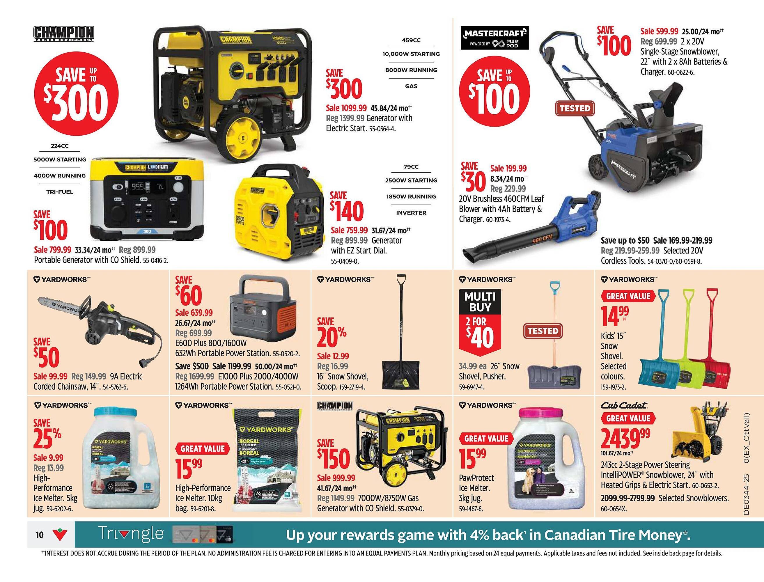 Canadian Tire flyer