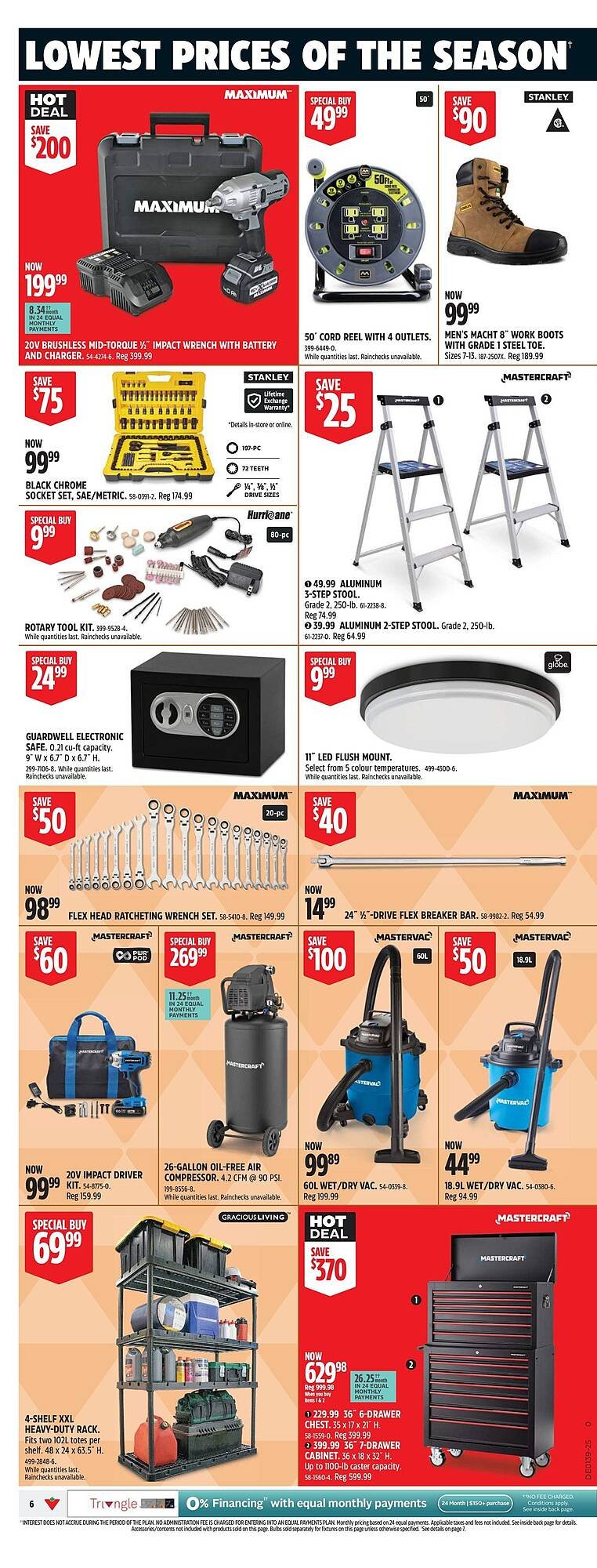 Canadian Tire flyer