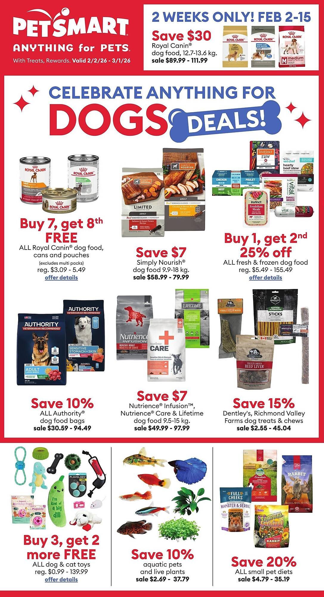 Petsmart flyer (2026-02-02 - 2026-03-01) | 1