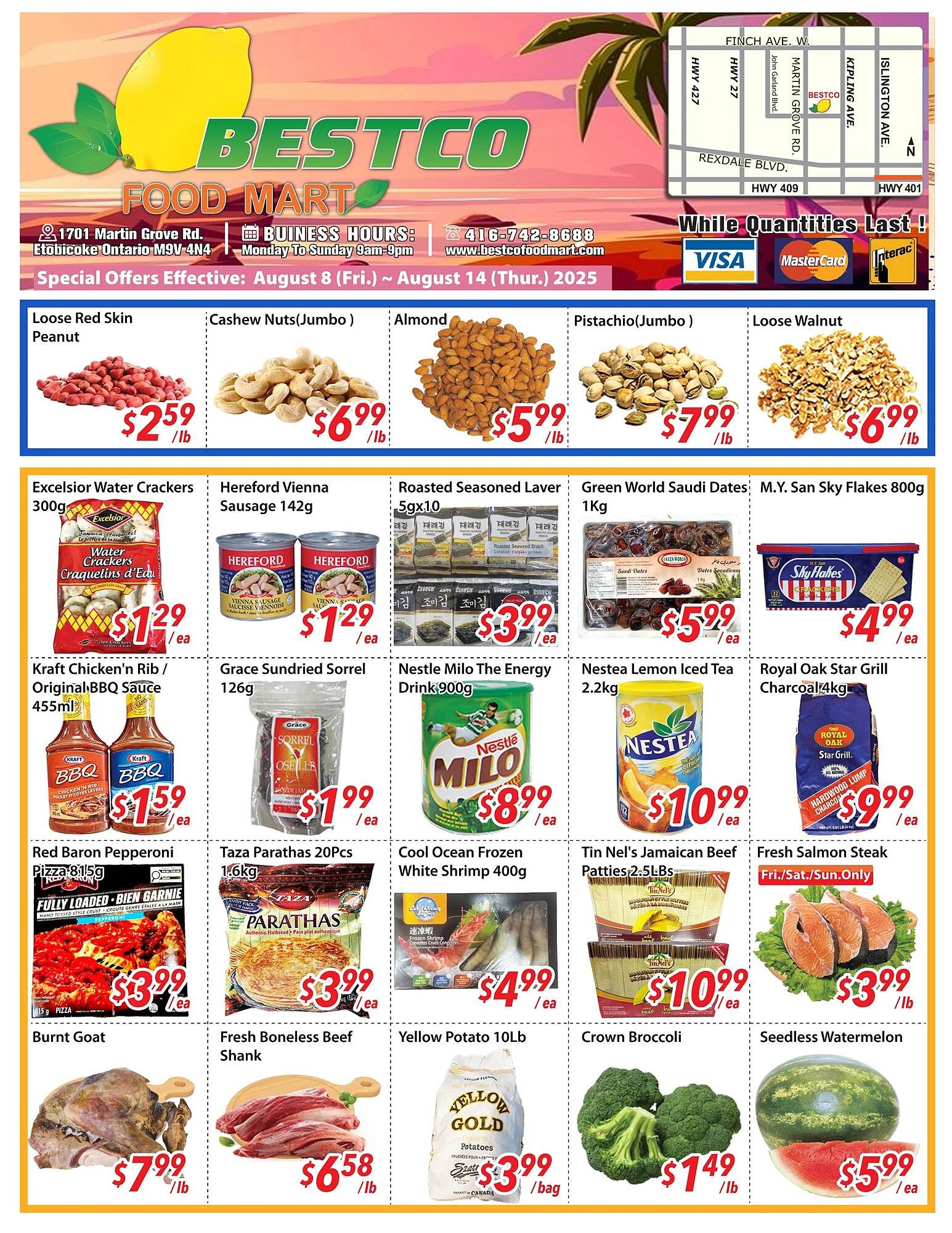 Bestco Food Mart flyer (2025-08-08 - 2025-08-14) | 1