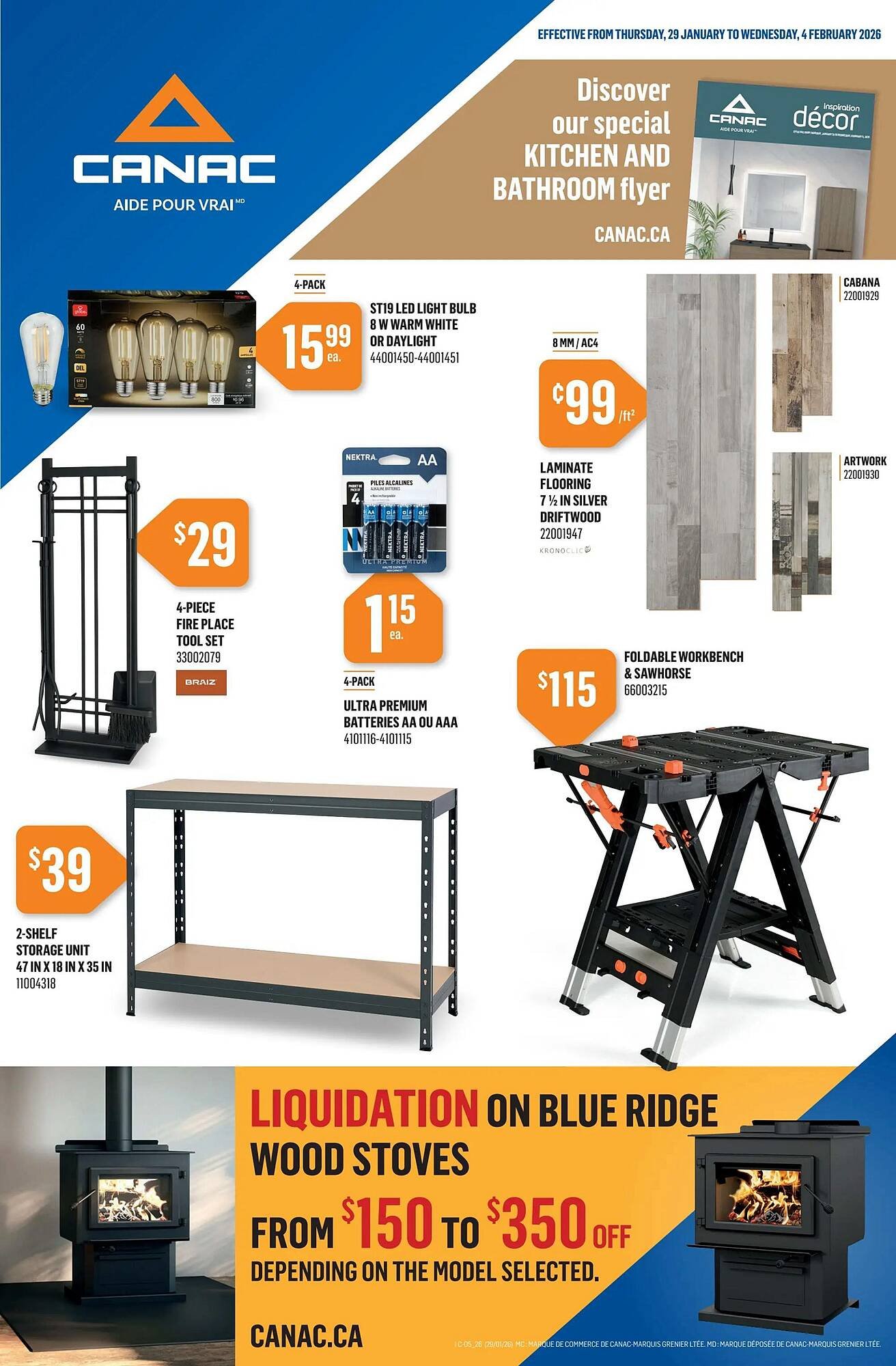 Canac flyer (2026-01-29 - 2026-02-04) | 1