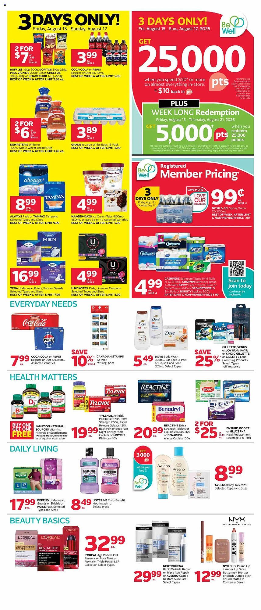 Rexall flyer (2025-08-15 - 2025-08-22) | 1