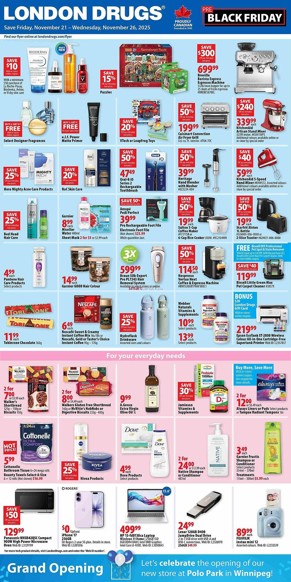 London Drugs flyer