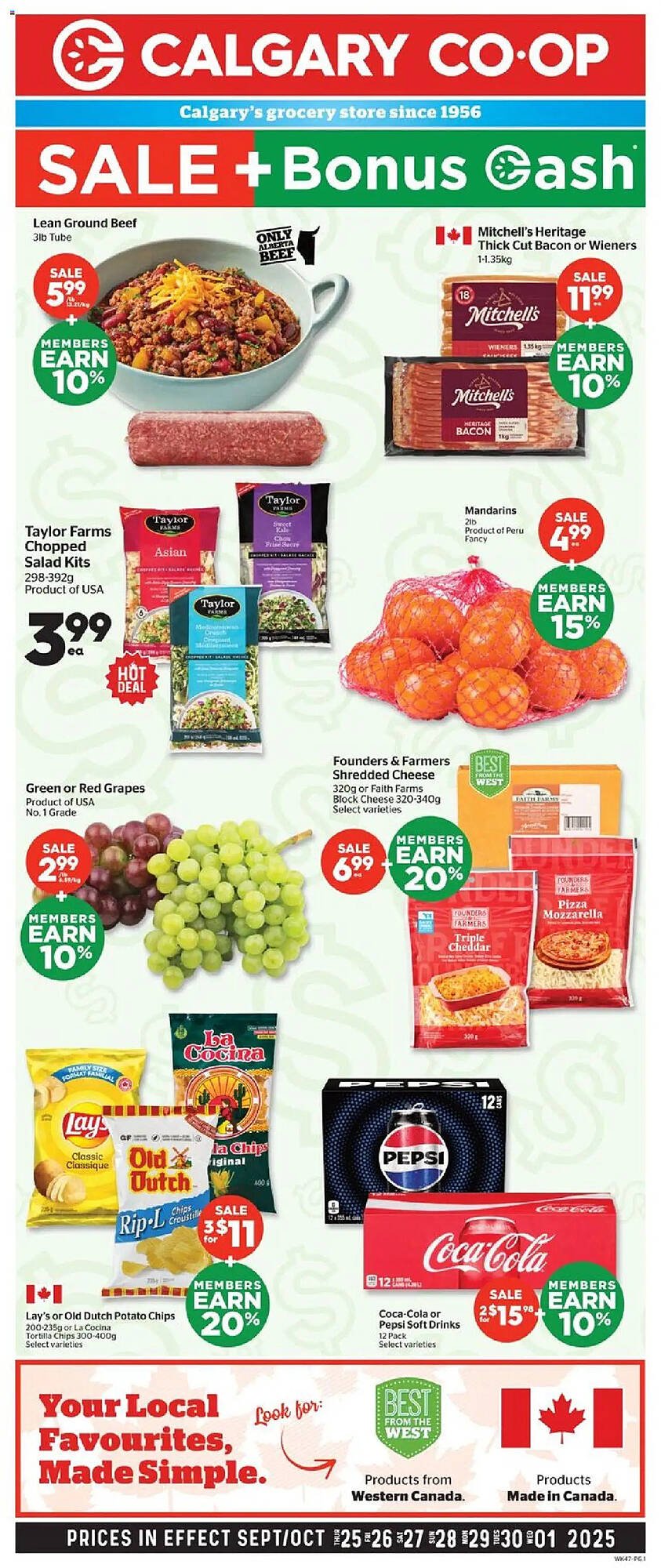 Calgary Co-op flyer (2025-09-25 - 2025-10-02) | 1