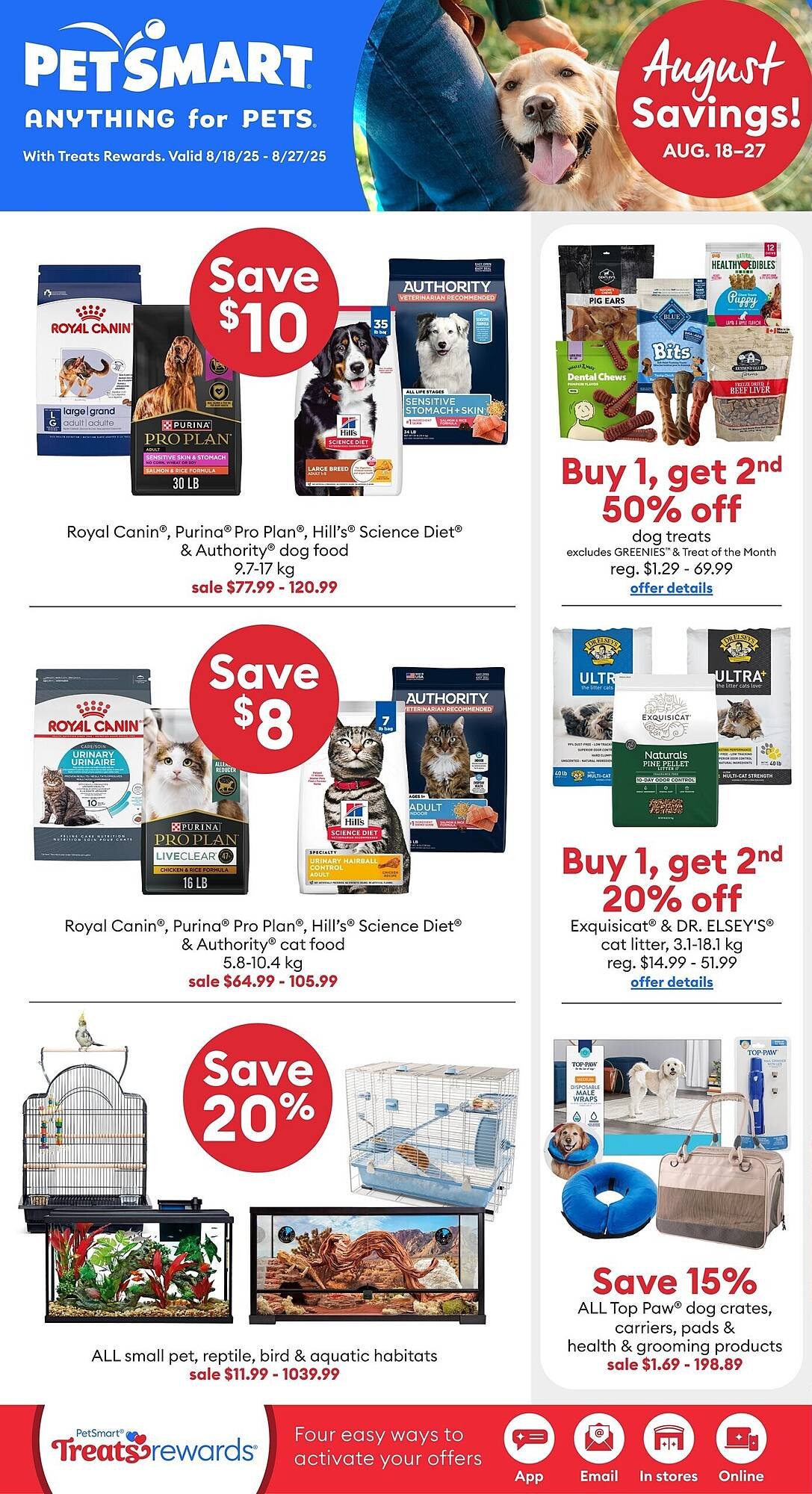 Petsmart flyer (2025-08-17 - 2025-08-30) | 1