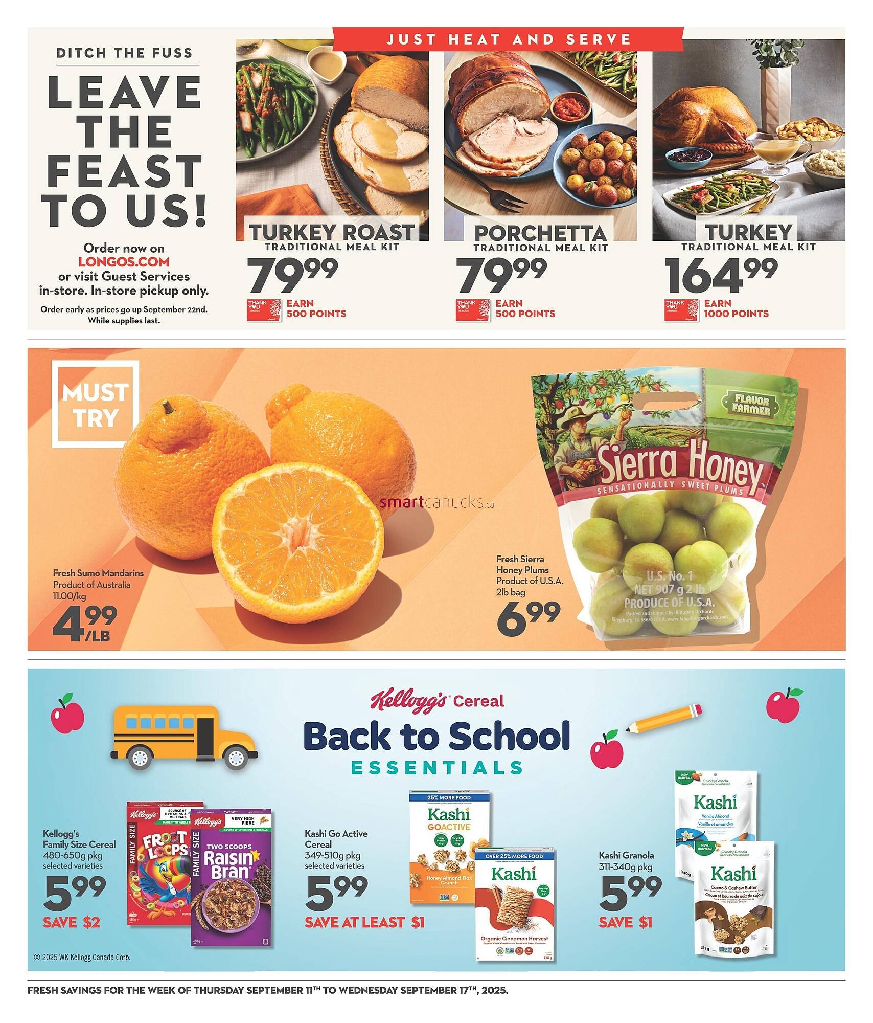 Longo's flyer