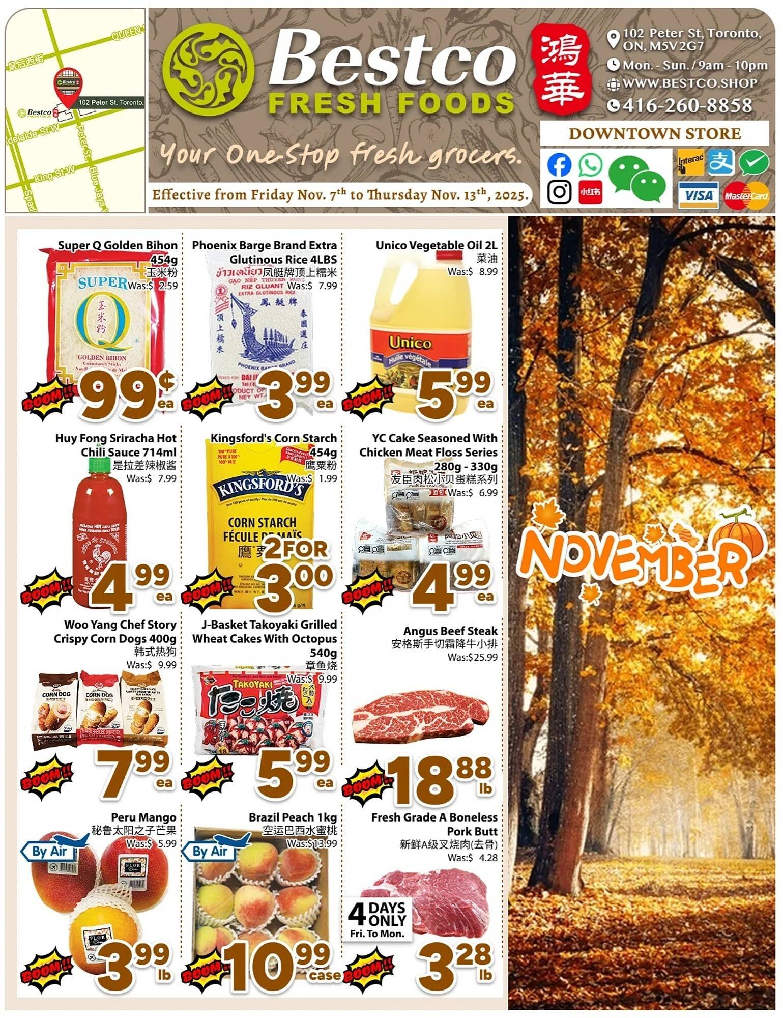 Bestco Food Mart flyer (2025-11-07 - 2025-11-13) | 1
