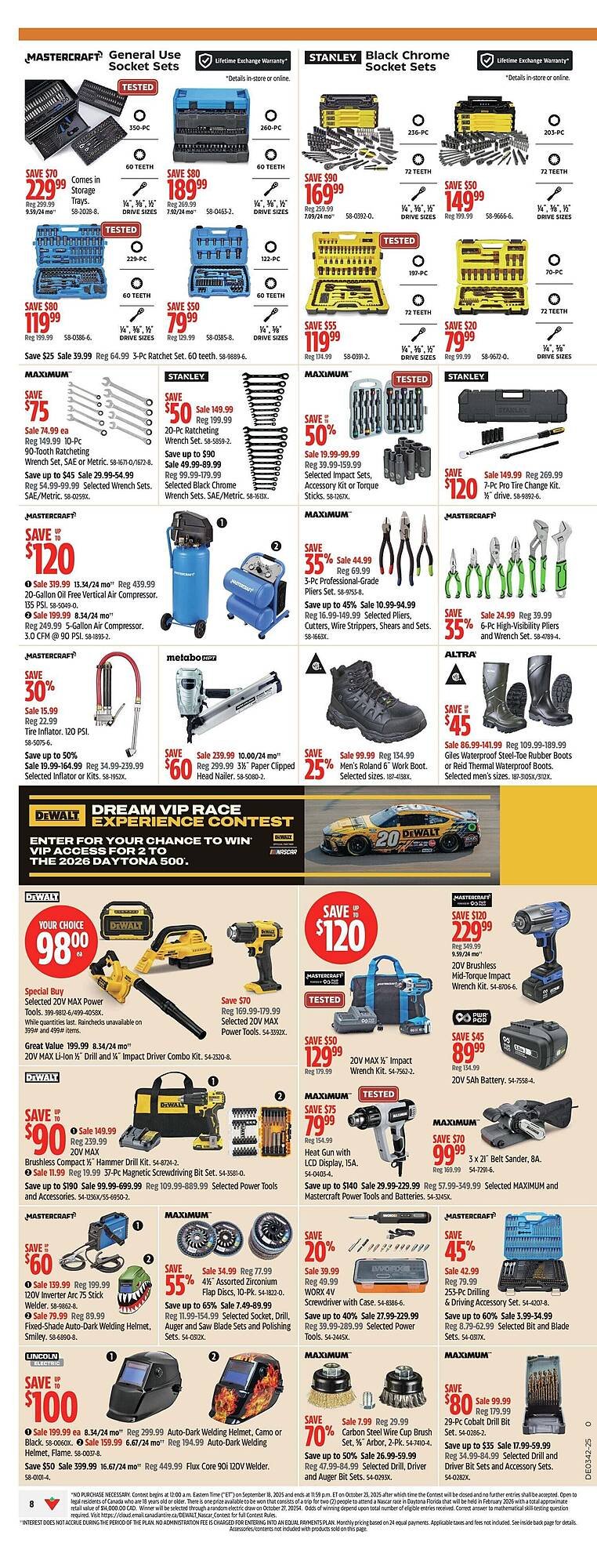 Canadian Tire flyer