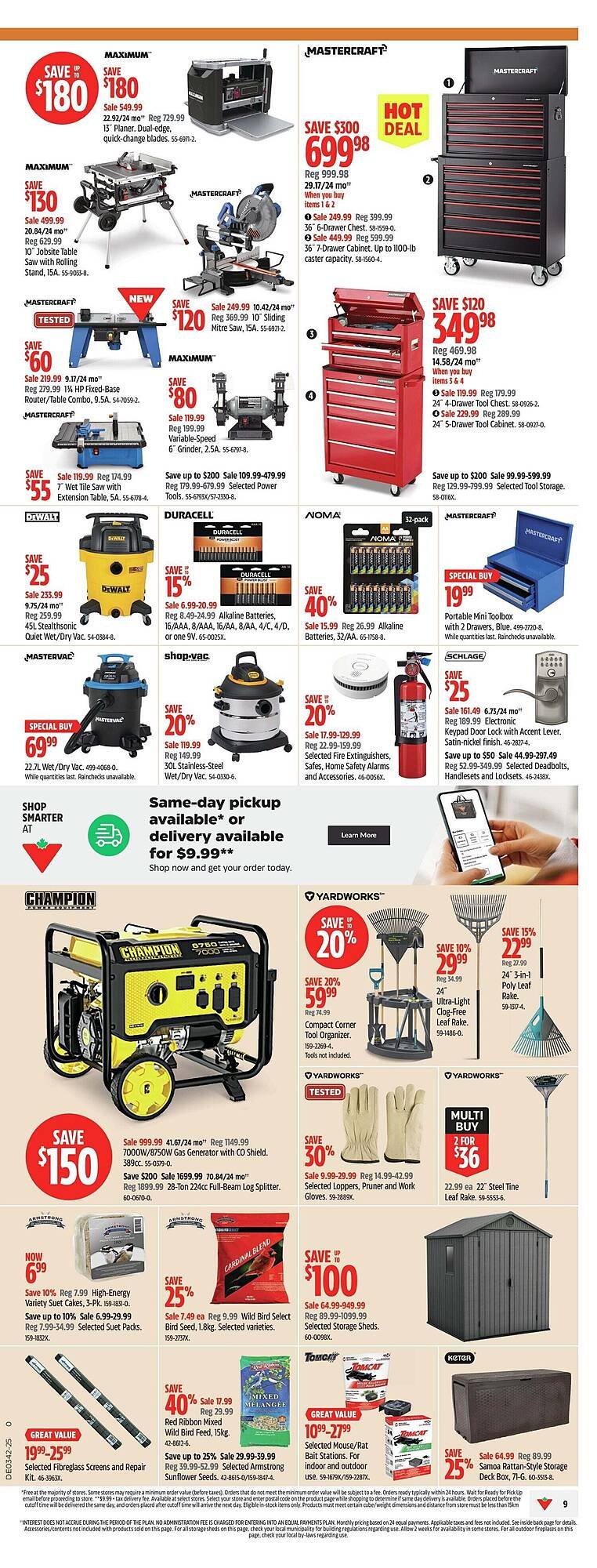 Canadian Tire flyer