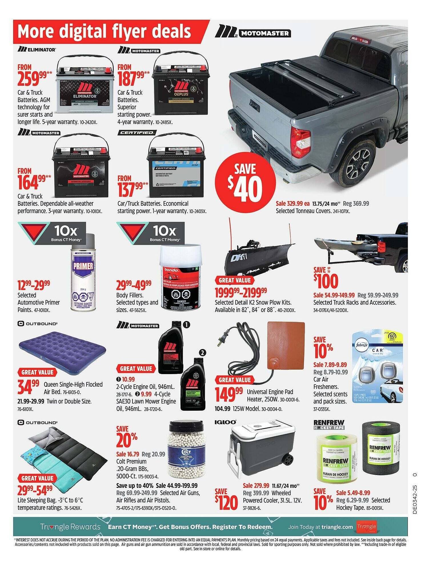 Canadian Tire flyer