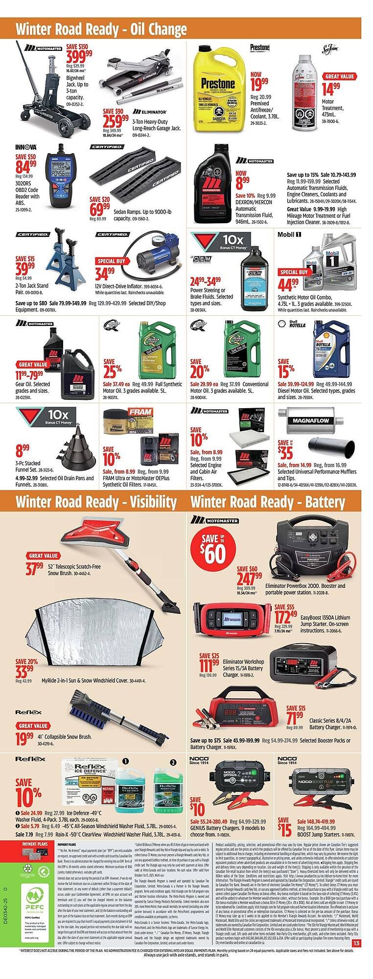 Canadian Tire flyer