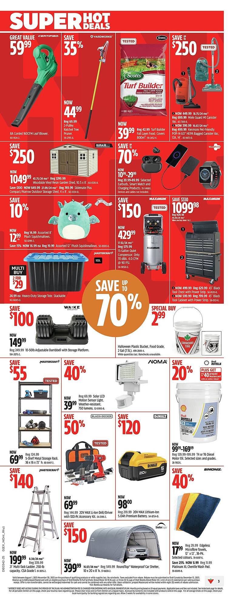 Canadian Tire flyer