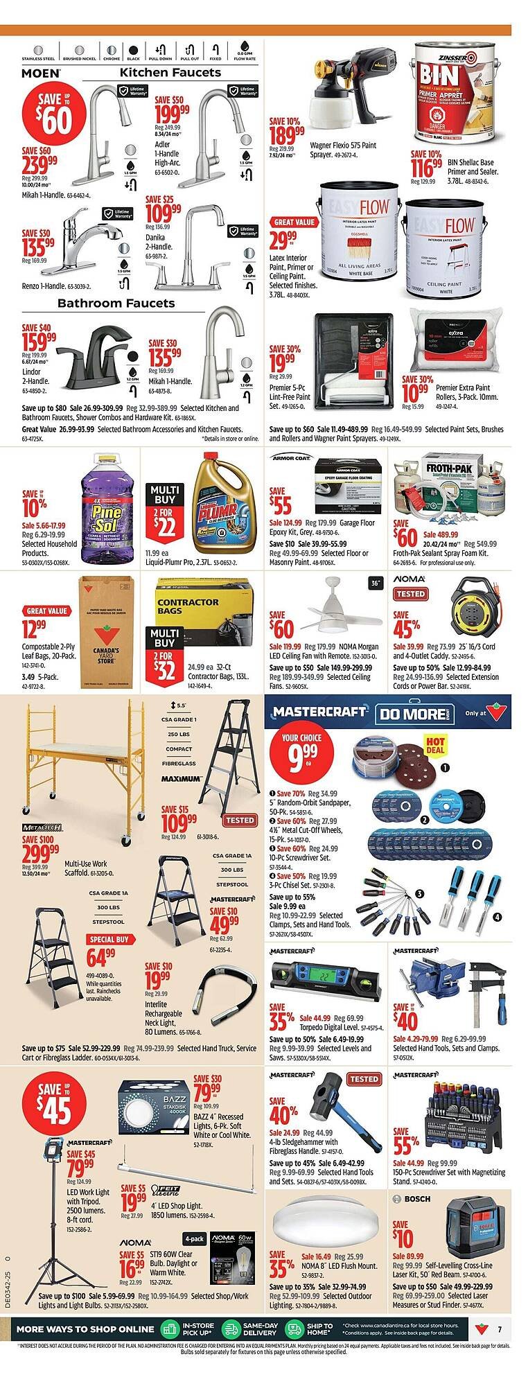 Canadian Tire flyer