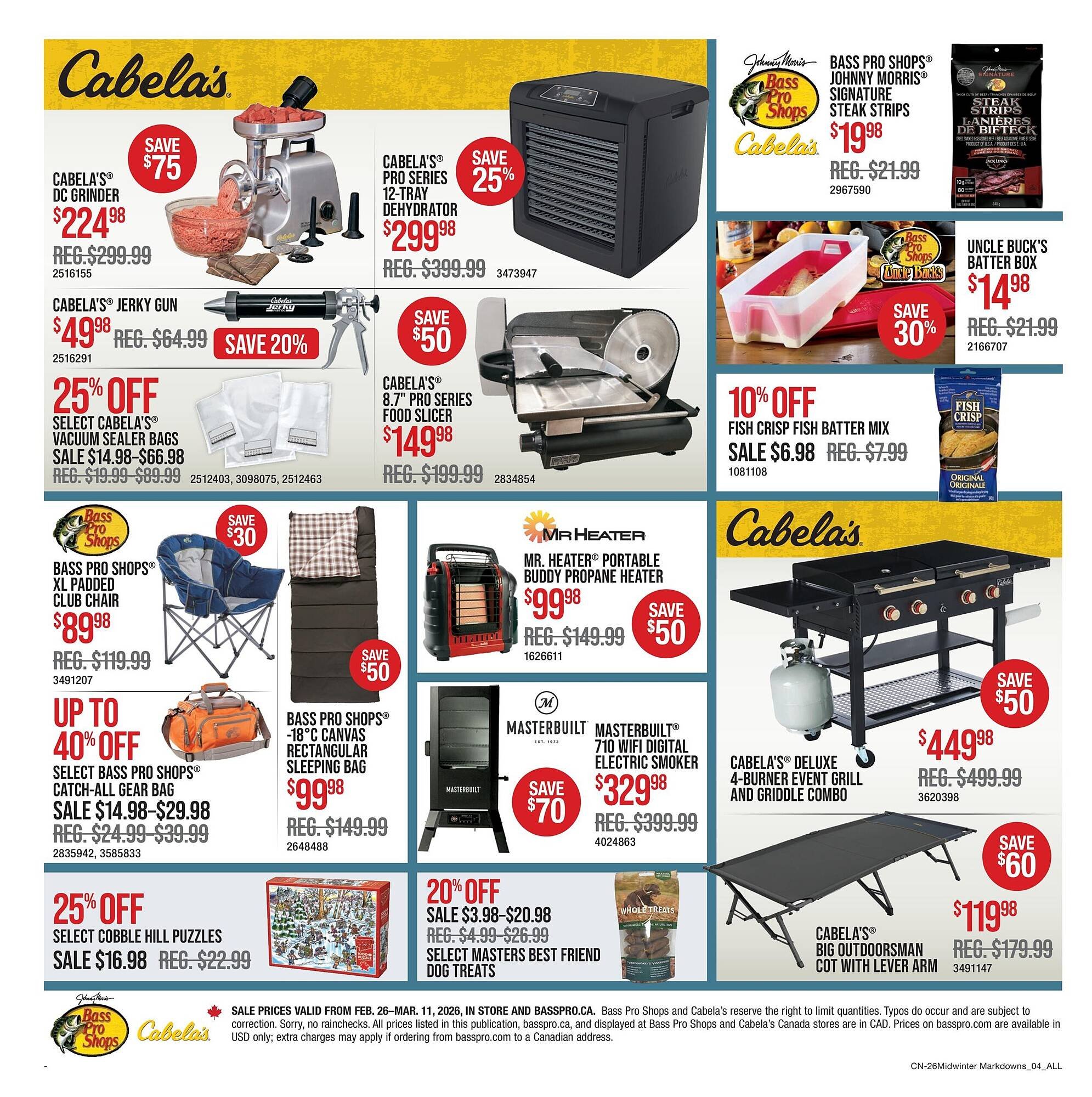 Cabela's flyer (2026-02-26 - 2026-03-11) | 4