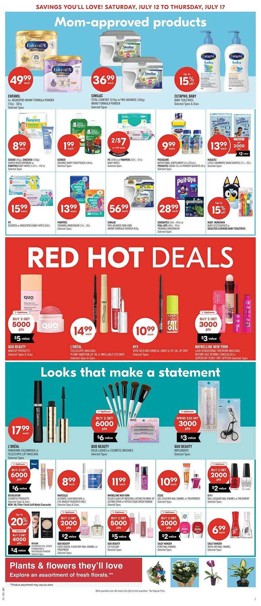 Shoppers Drug Mart flyer