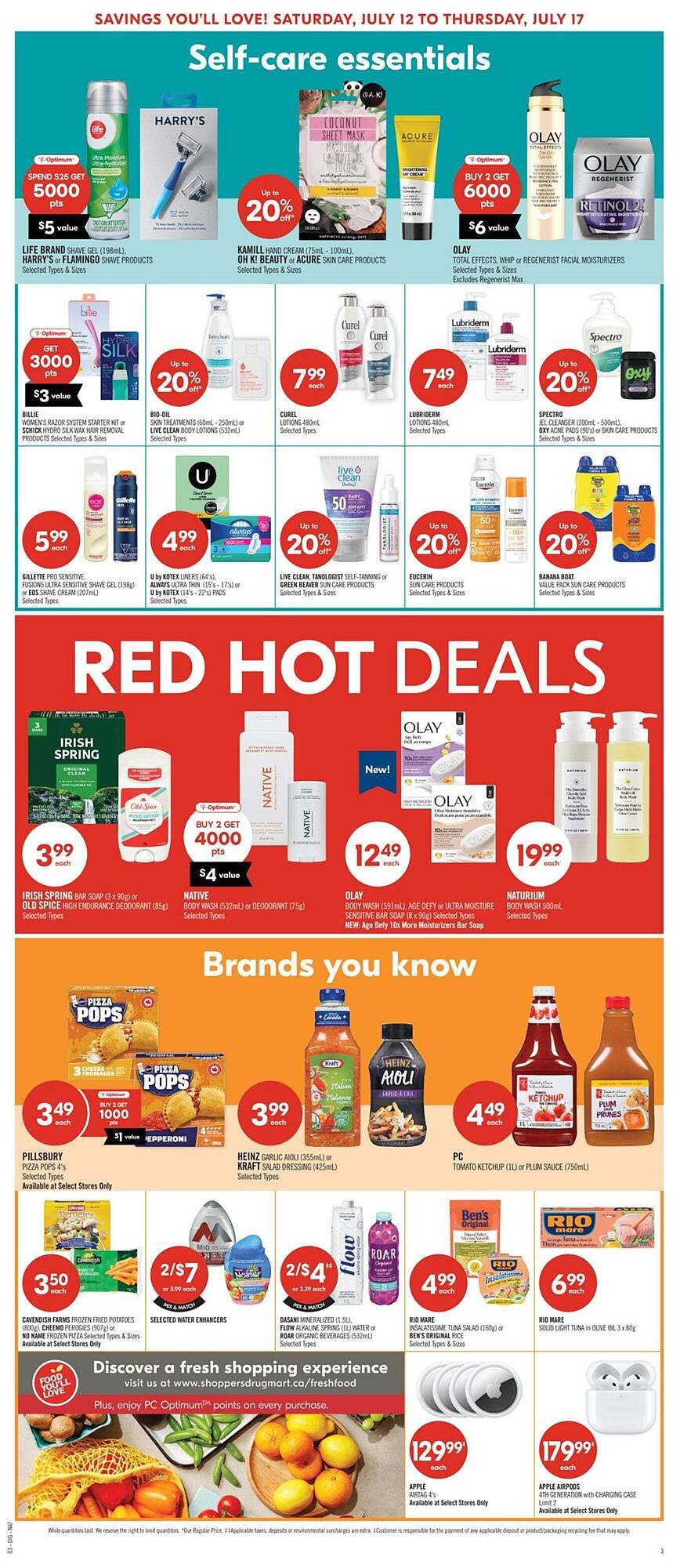 Shoppers Drug Mart flyer