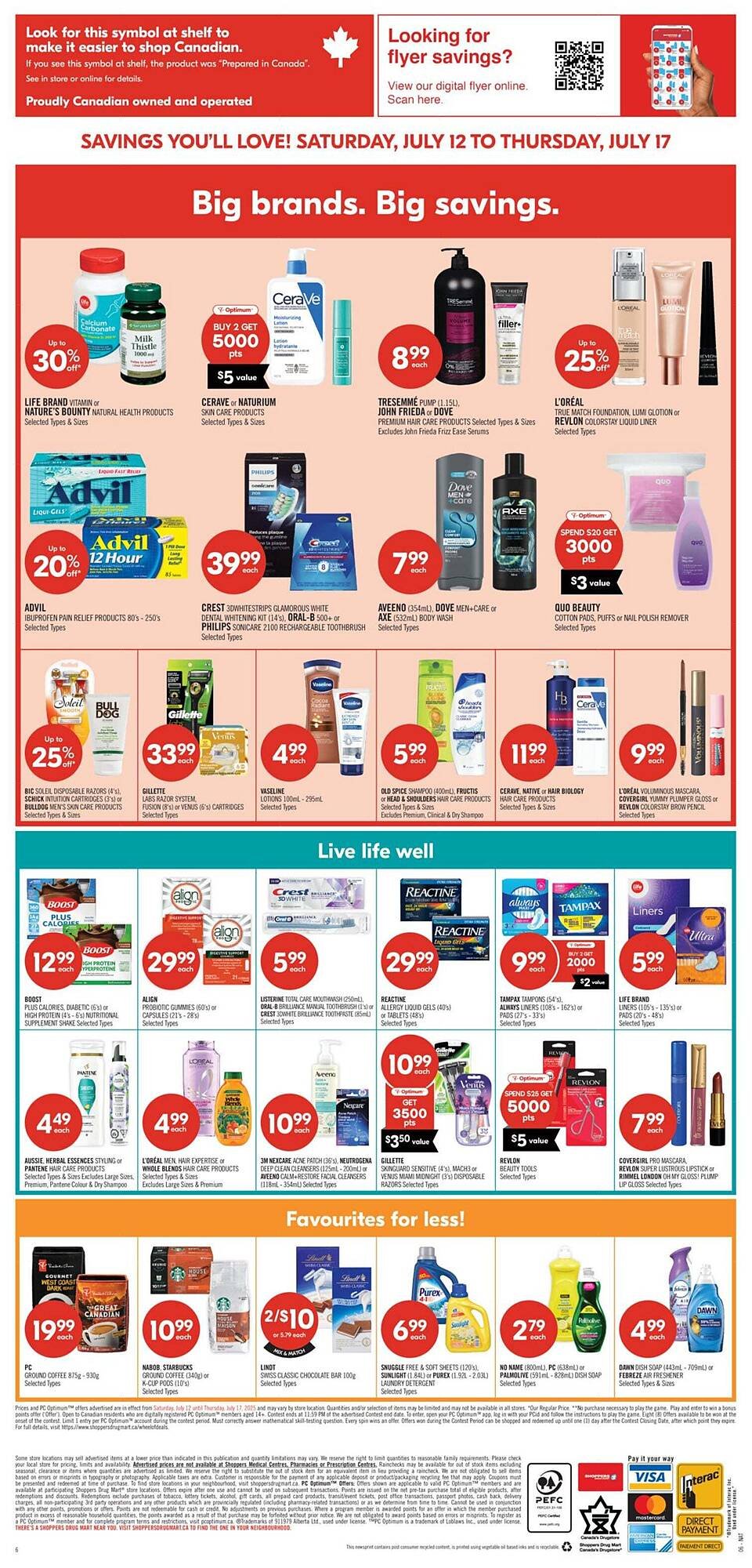 Shoppers Drug Mart flyer