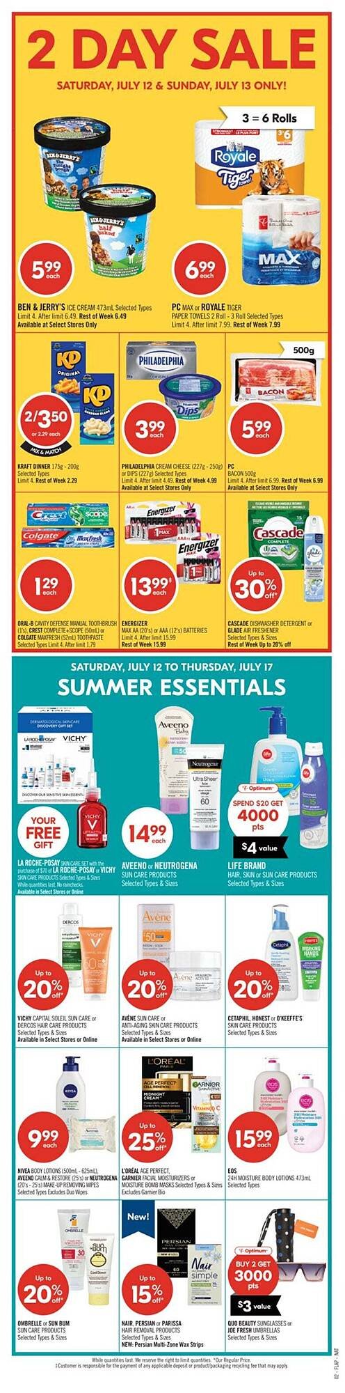 Shoppers Drug Mart flyer