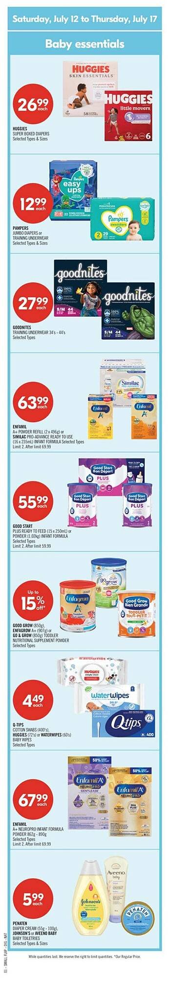 Shoppers Drug Mart flyer