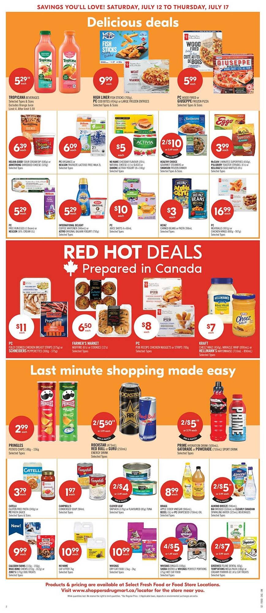 Shoppers Drug Mart flyer