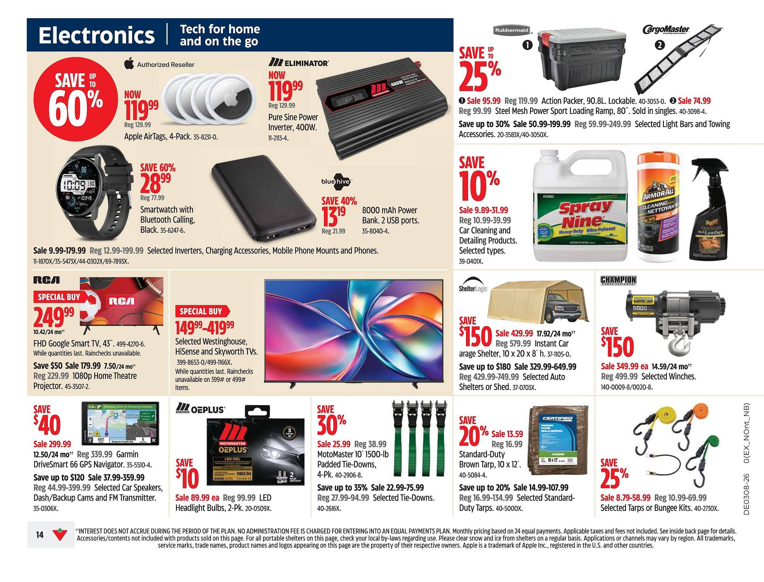 Canadian Tire flyer