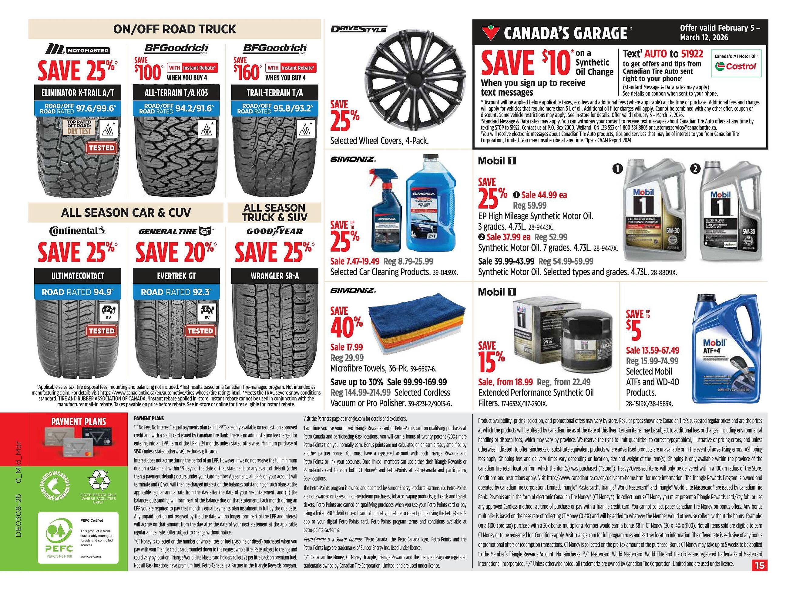 Canadian Tire flyer