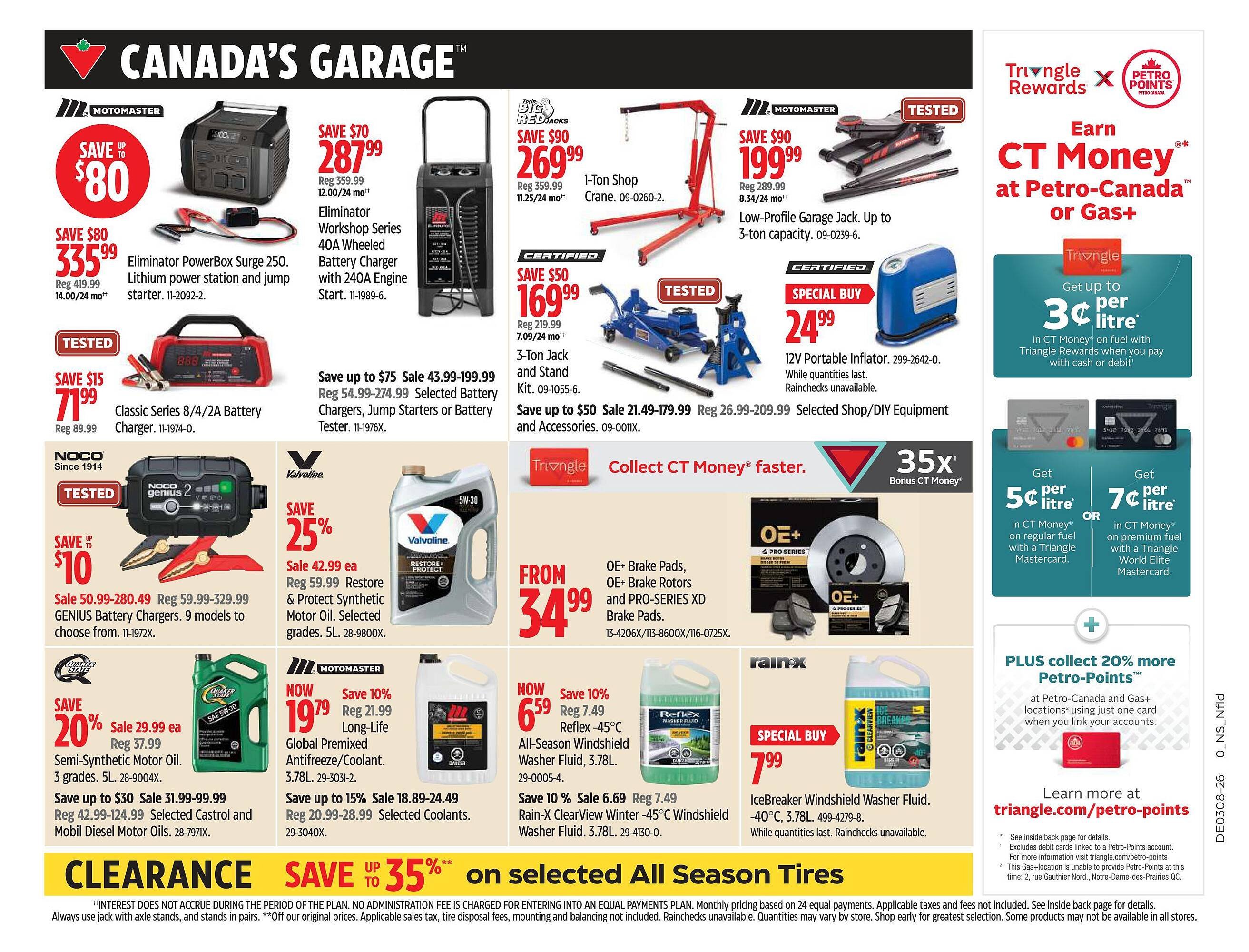 Canadian Tire flyer