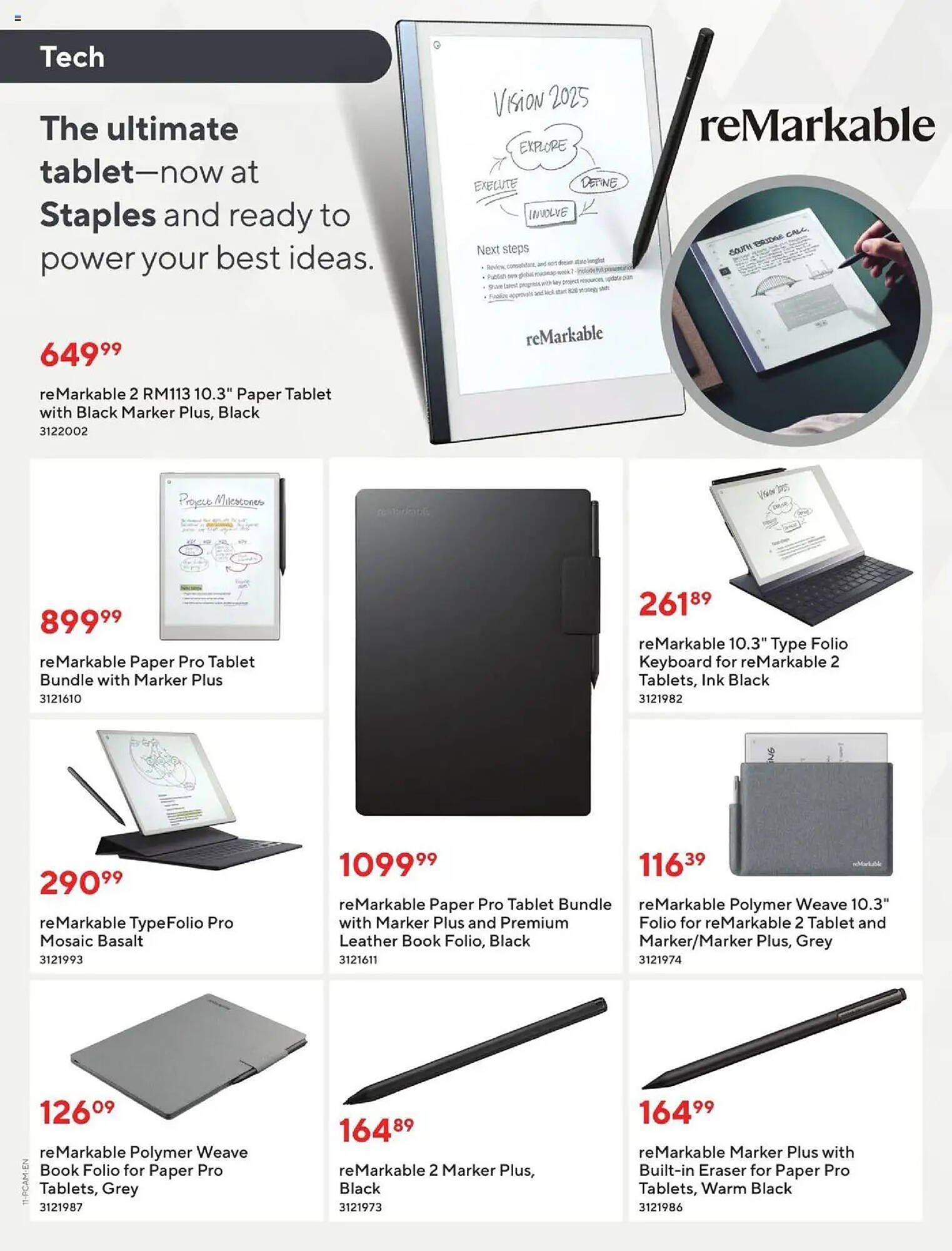 Staples flyer