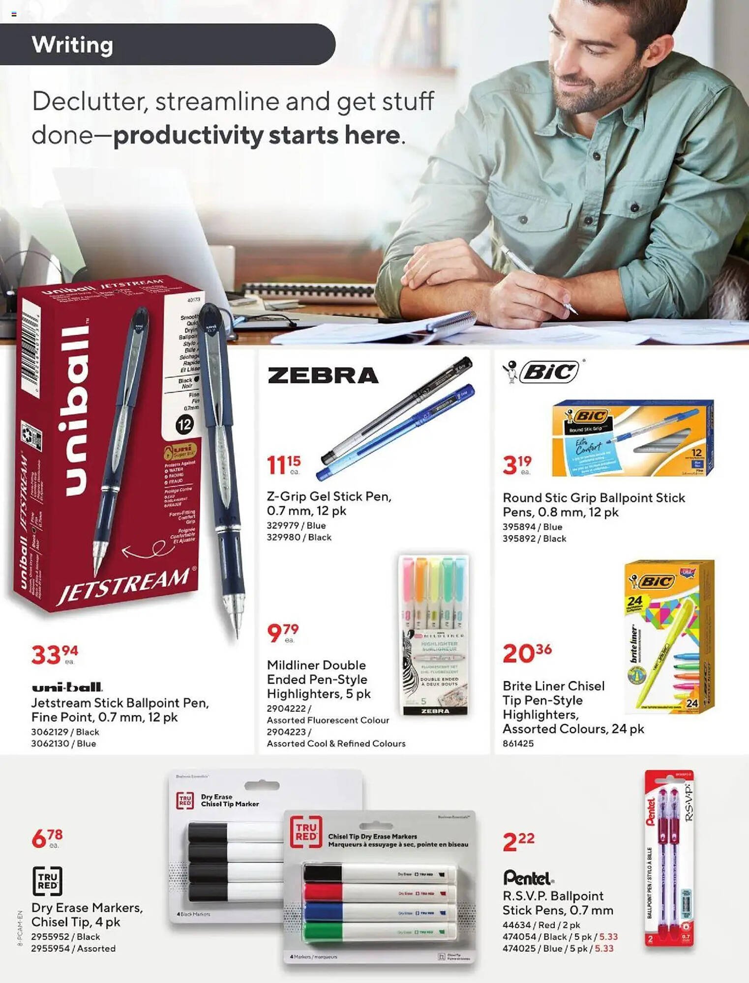 Staples flyer
