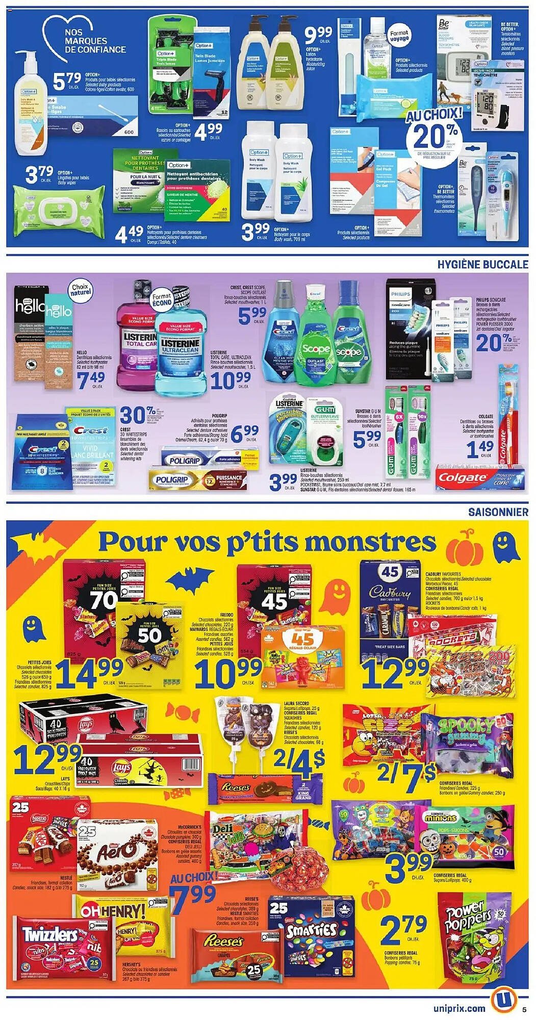 Uniprix flyer