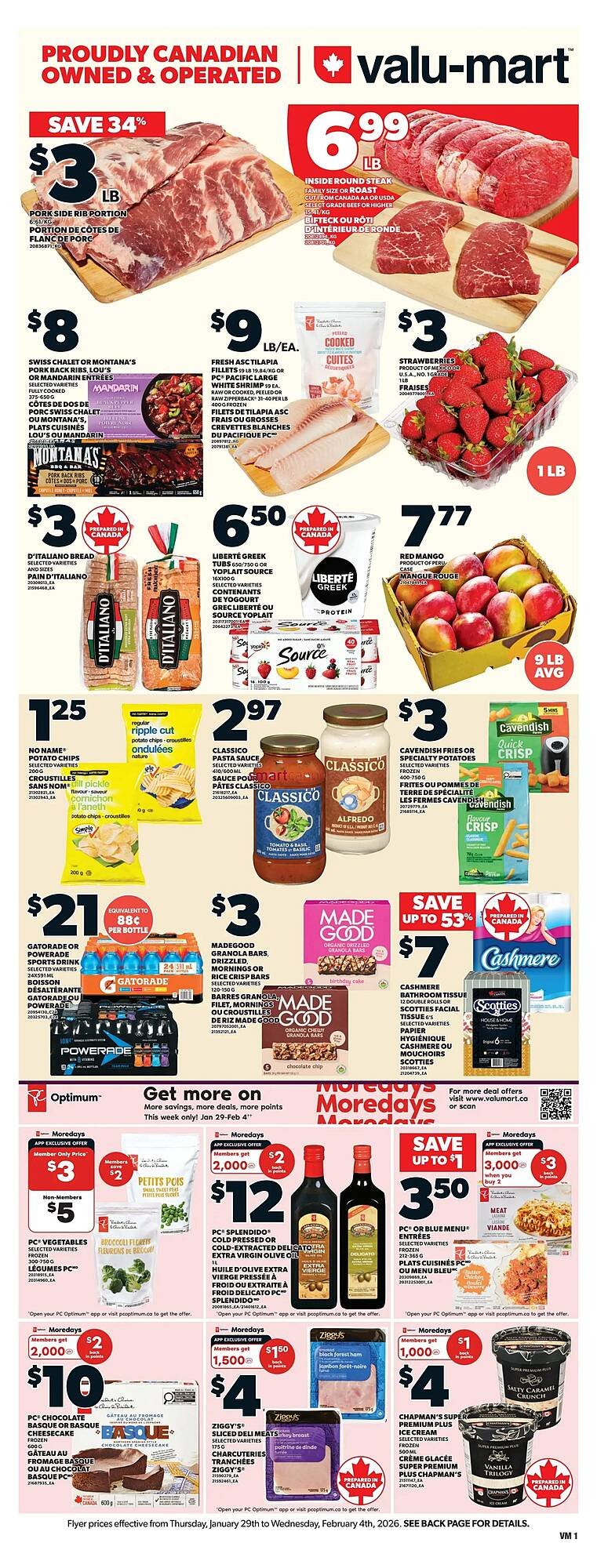 Valu-mart flyer