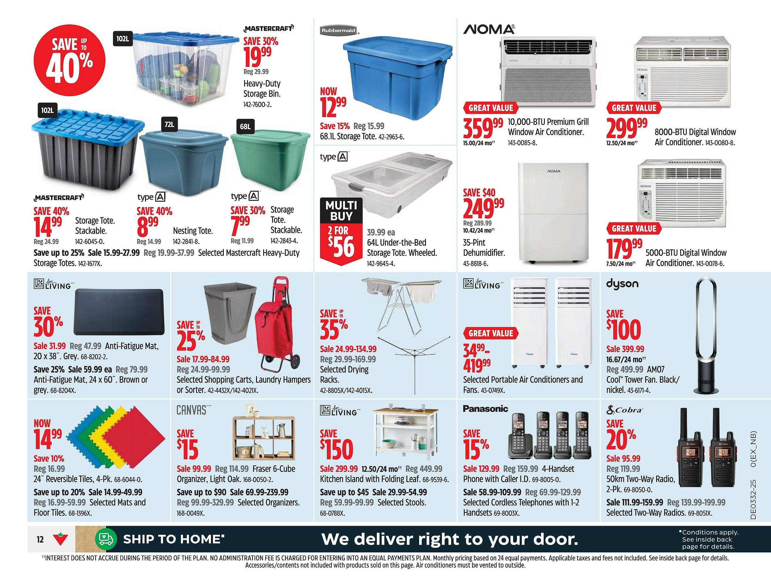 Canadian Tire flyer