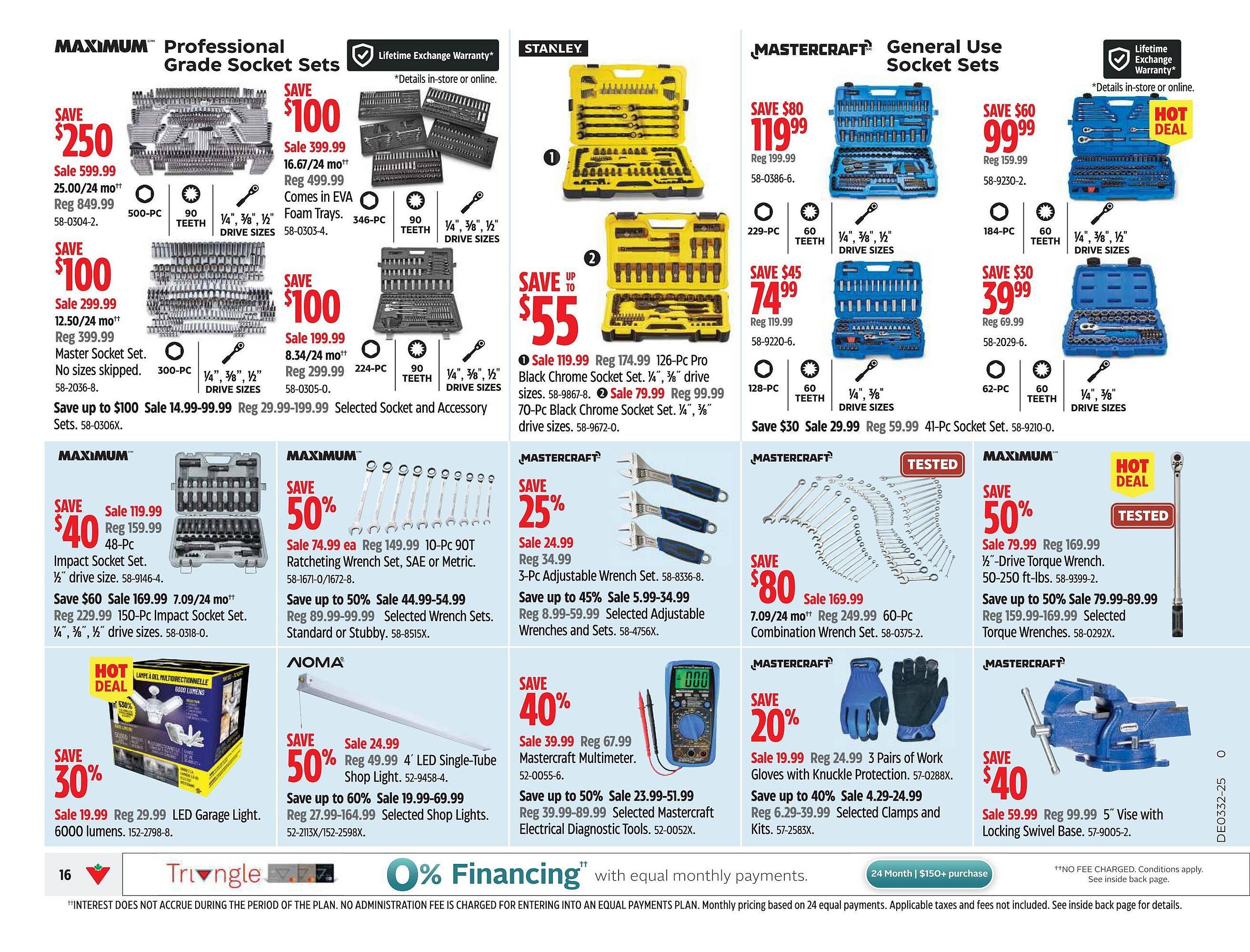 Canadian Tire flyer