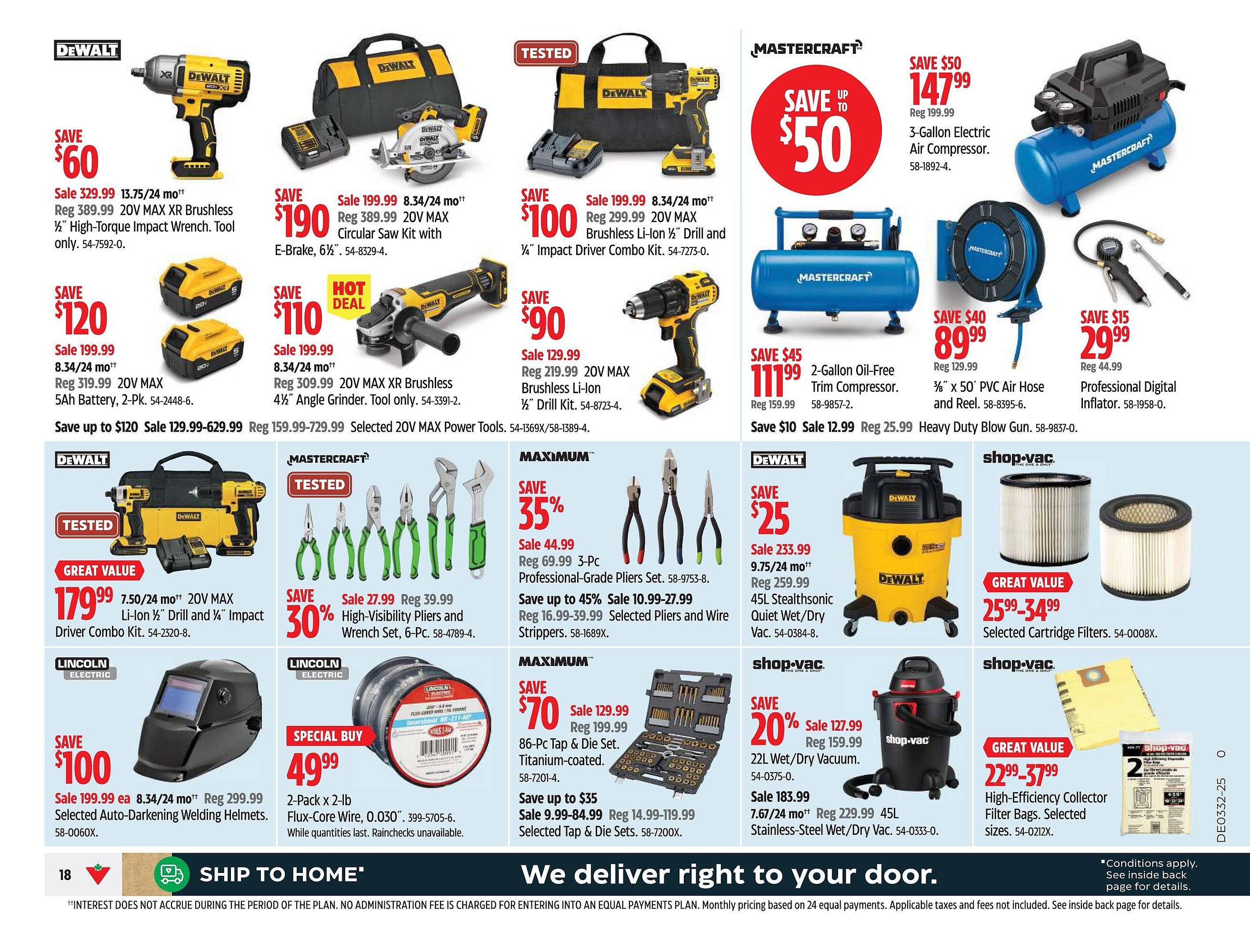 Canadian Tire flyer