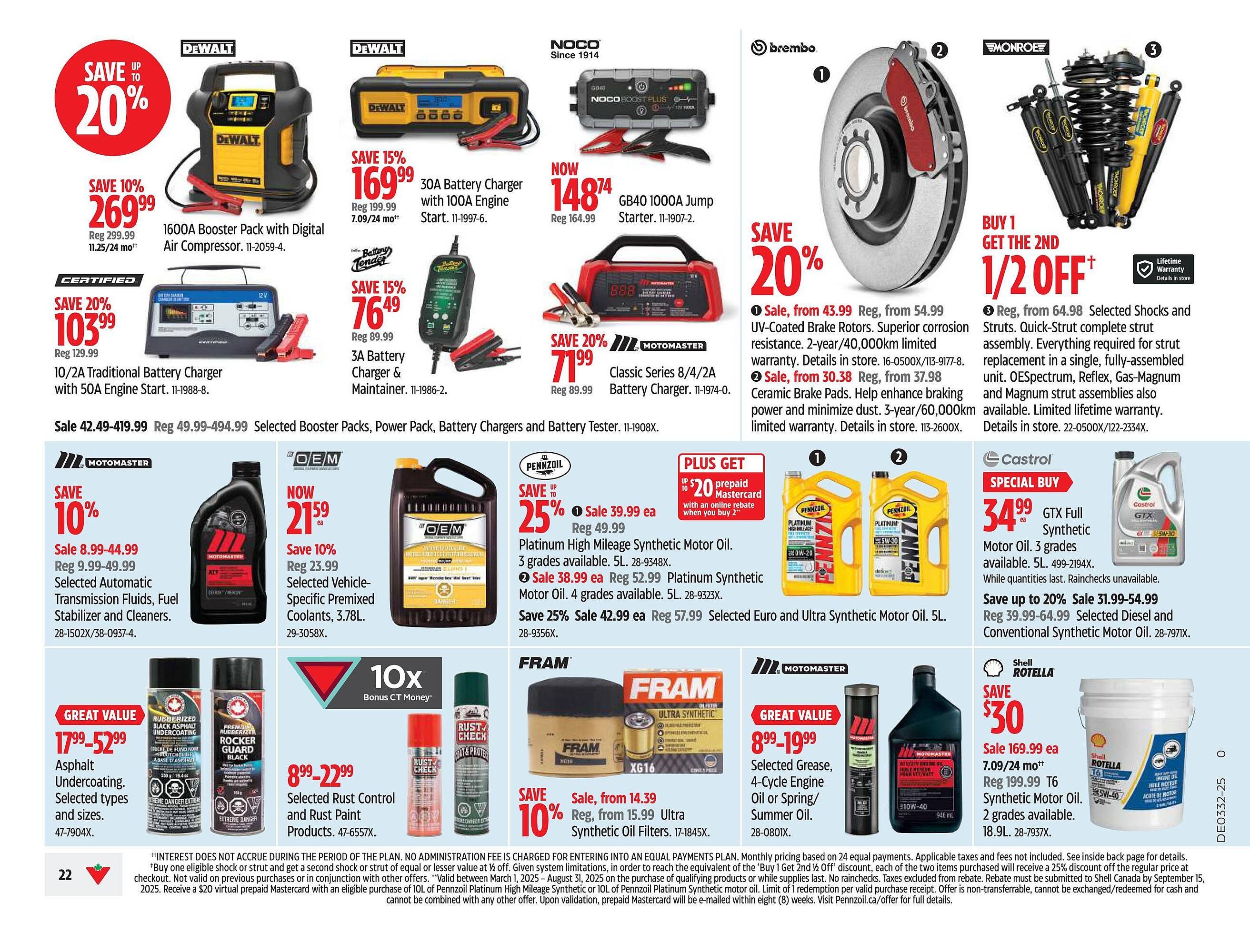 Canadian Tire flyer