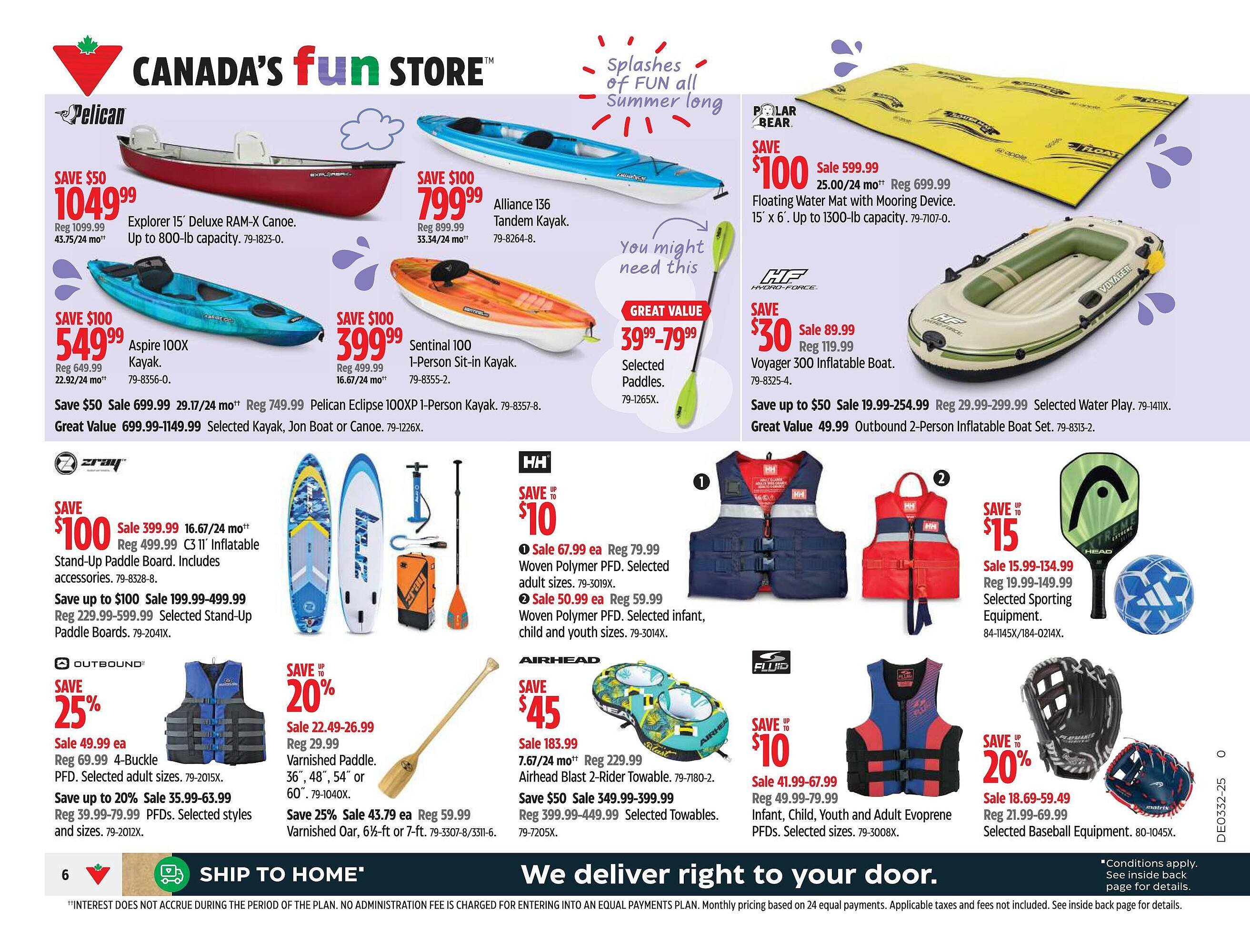 Canadian Tire flyer