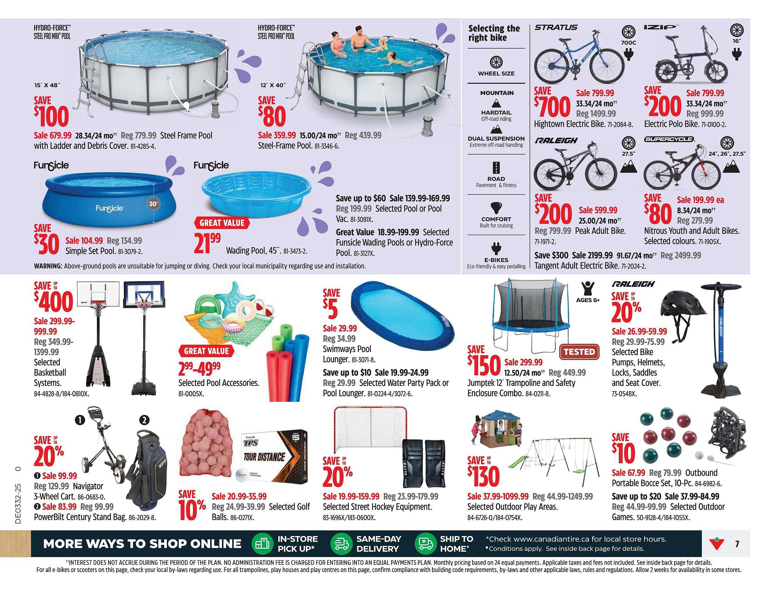Canadian Tire flyer