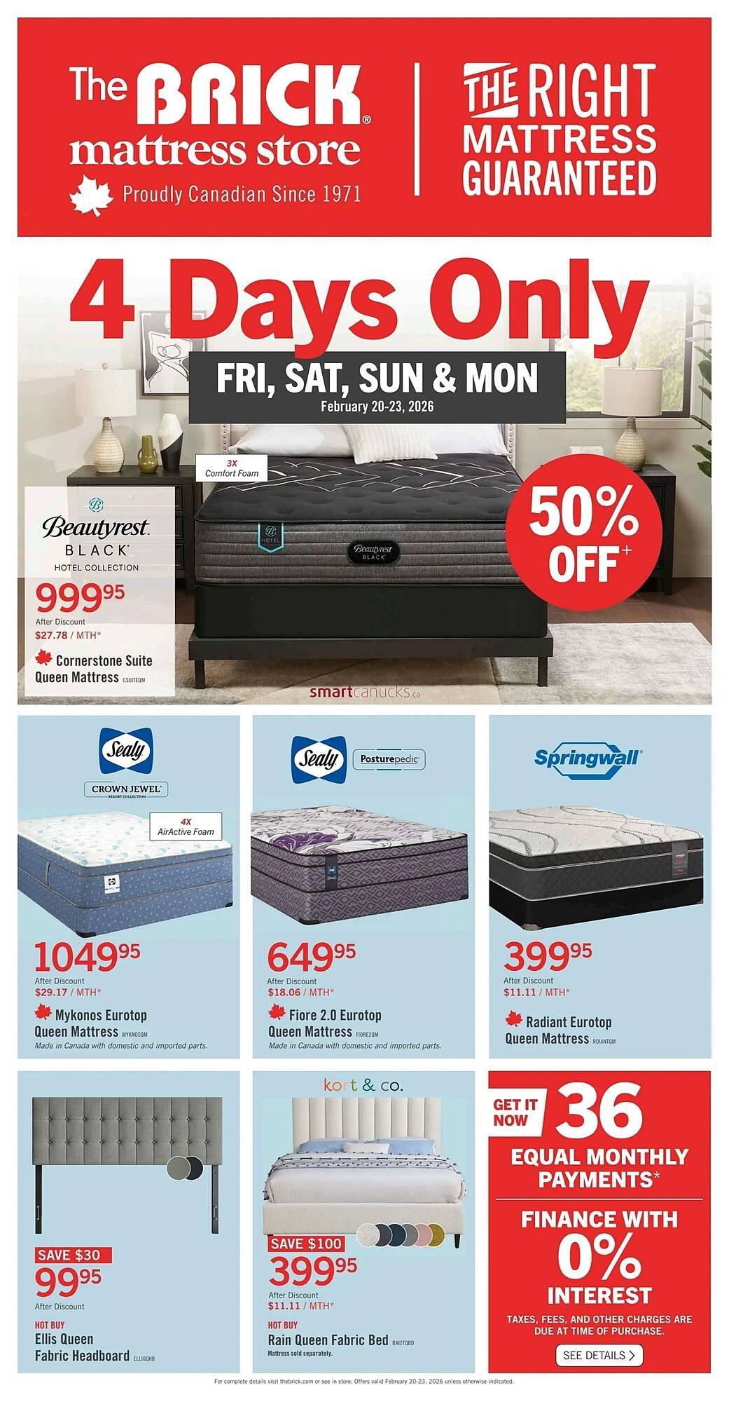 The Brick flyer (2026-02-18 - 2026-03-05) | 1