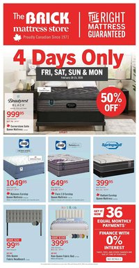 The Brick flyer (2026-02-18 - 2026-03-05)