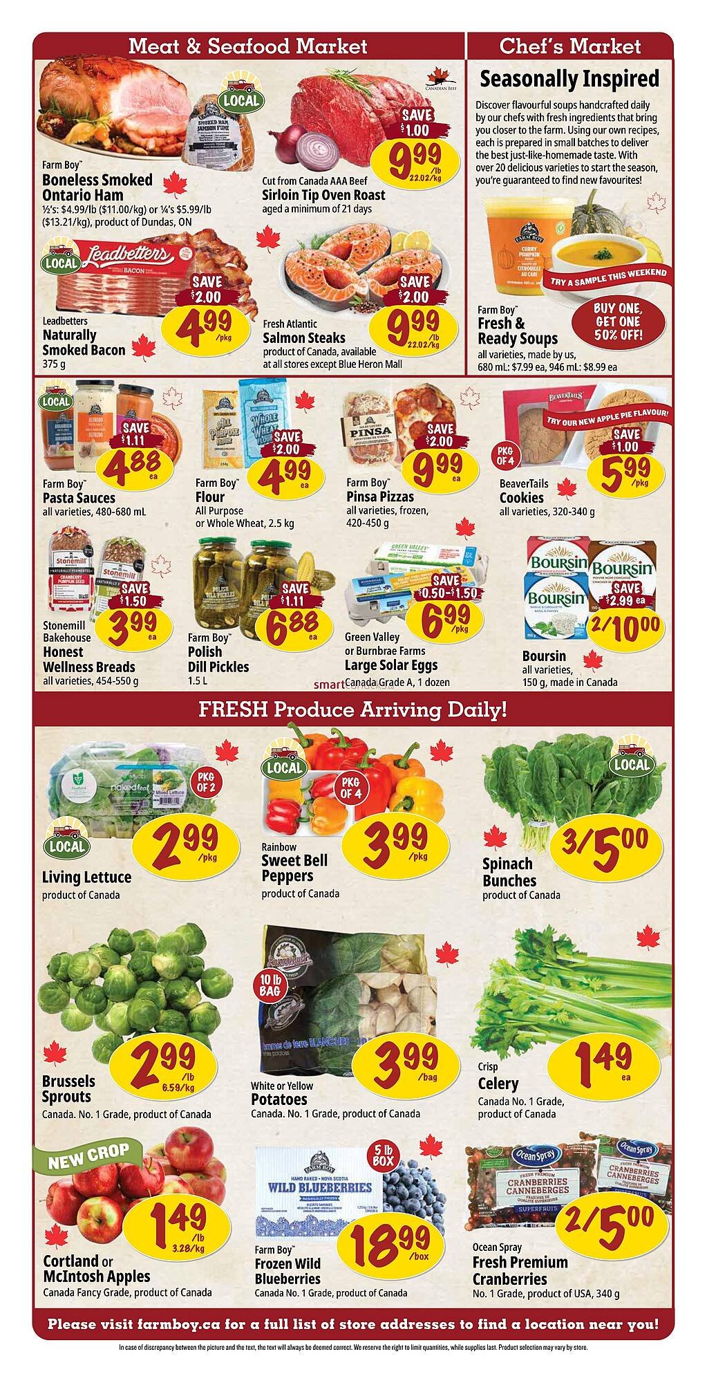 Farm Boy flyer