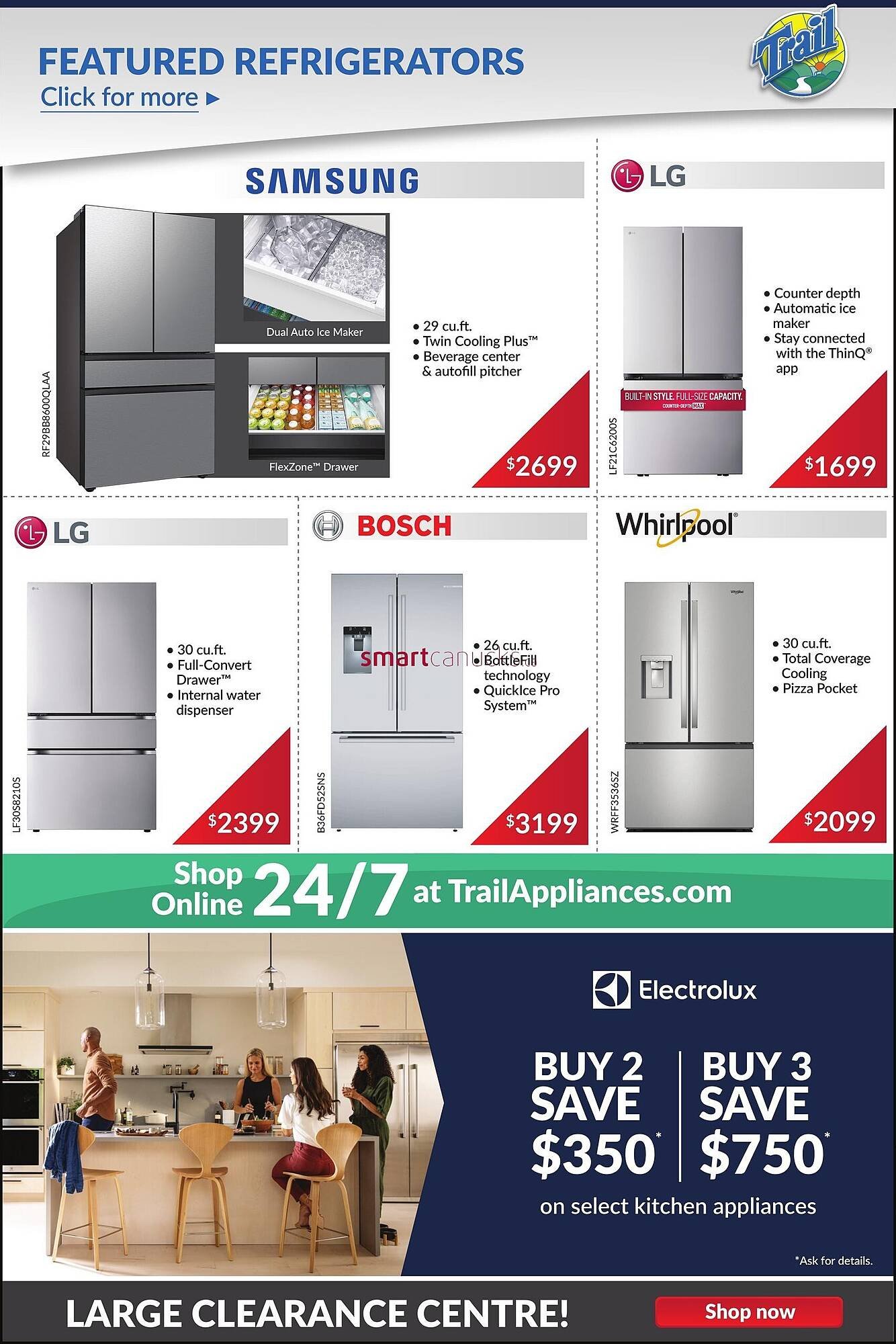 Trail Appliances flyer