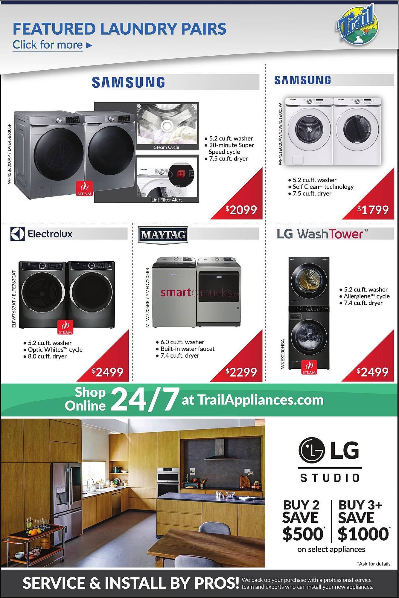Trail Appliances flyer