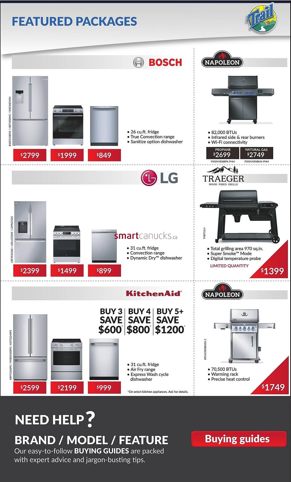 Trail Appliances flyer