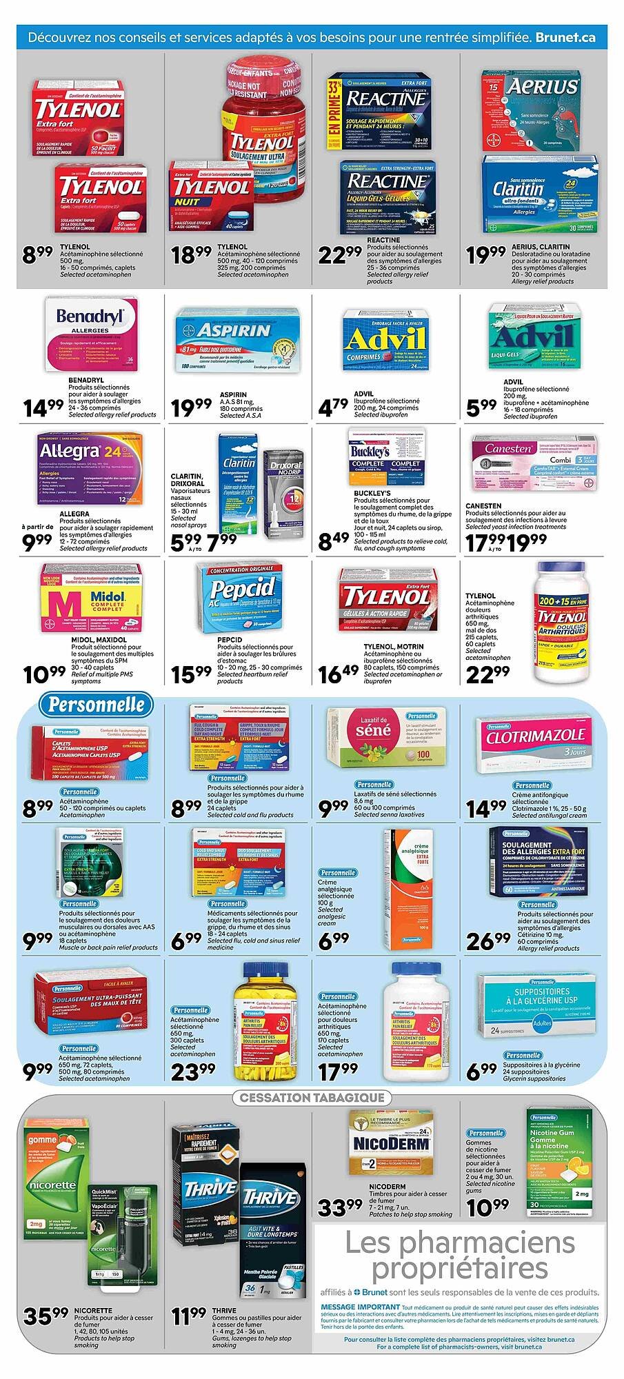 Brunet flyer