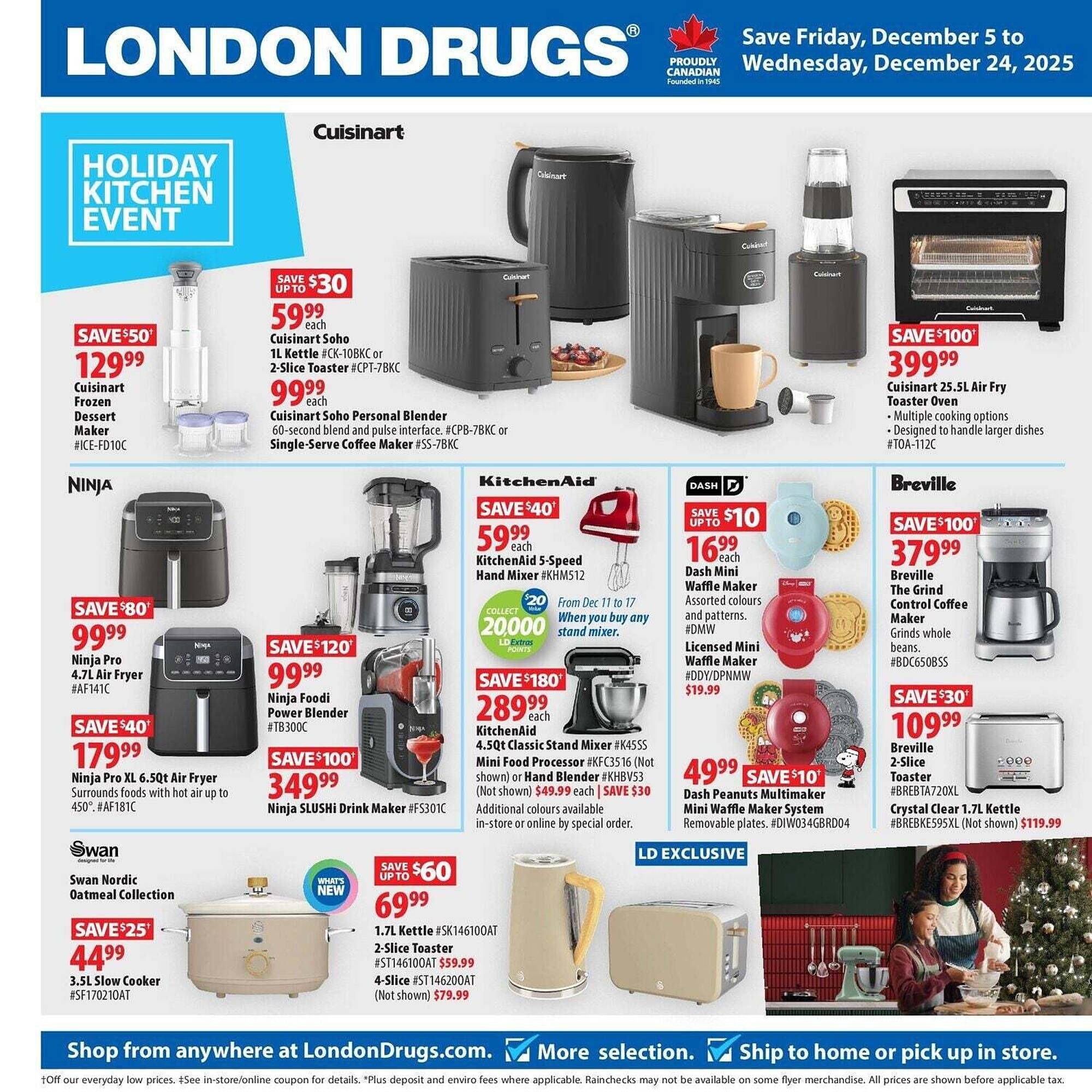 London Drugs flyer (2025-12-05 - 2025-12-25) | 1