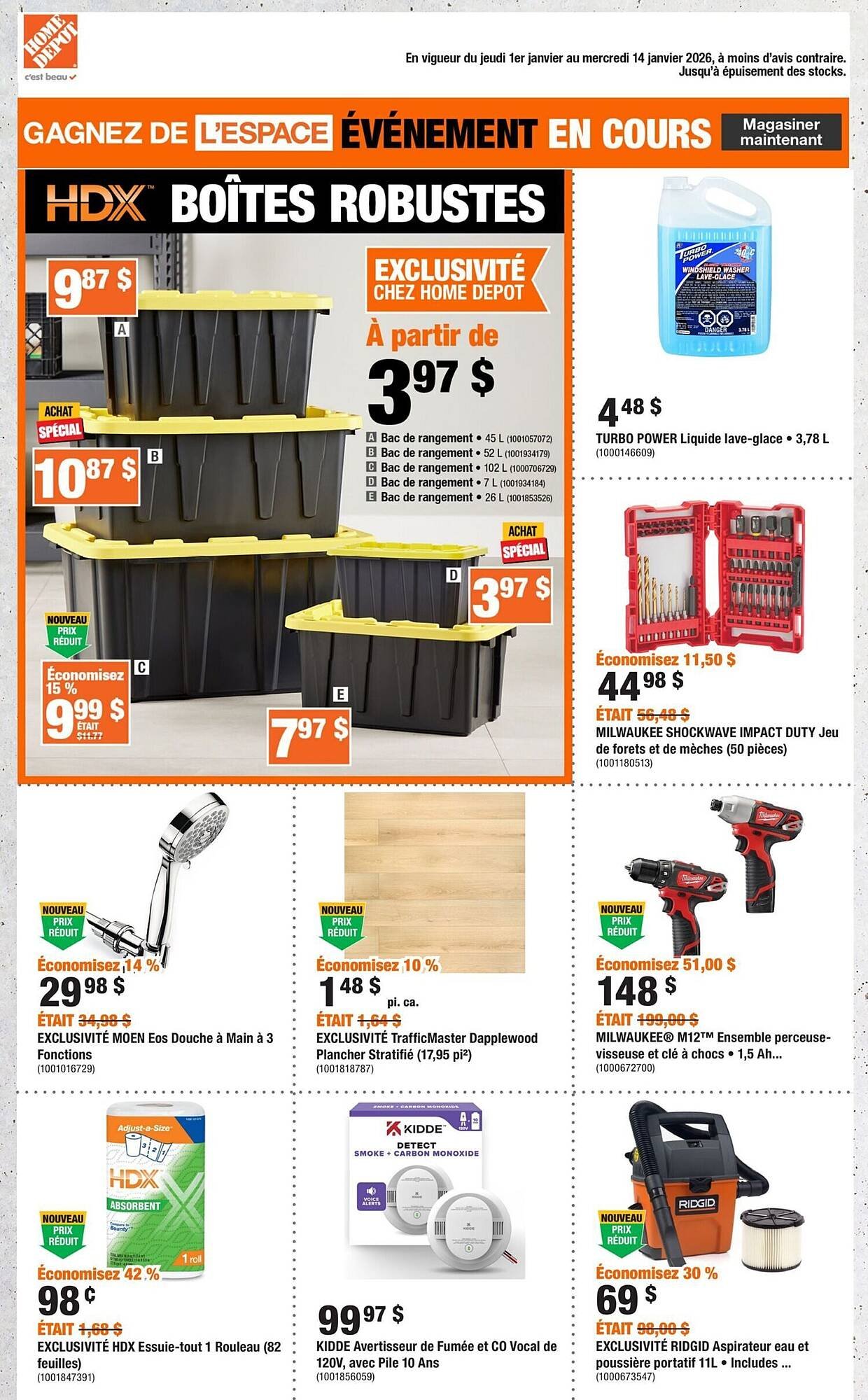 Home Depot flyer (2026-01-08 - 2026-01-15) | 1